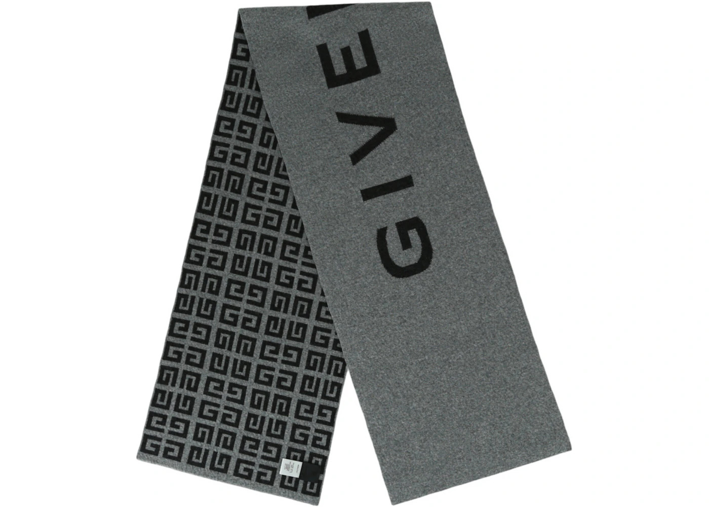 Givenchy Double Face Logo Scarf Grey/Multi - 2