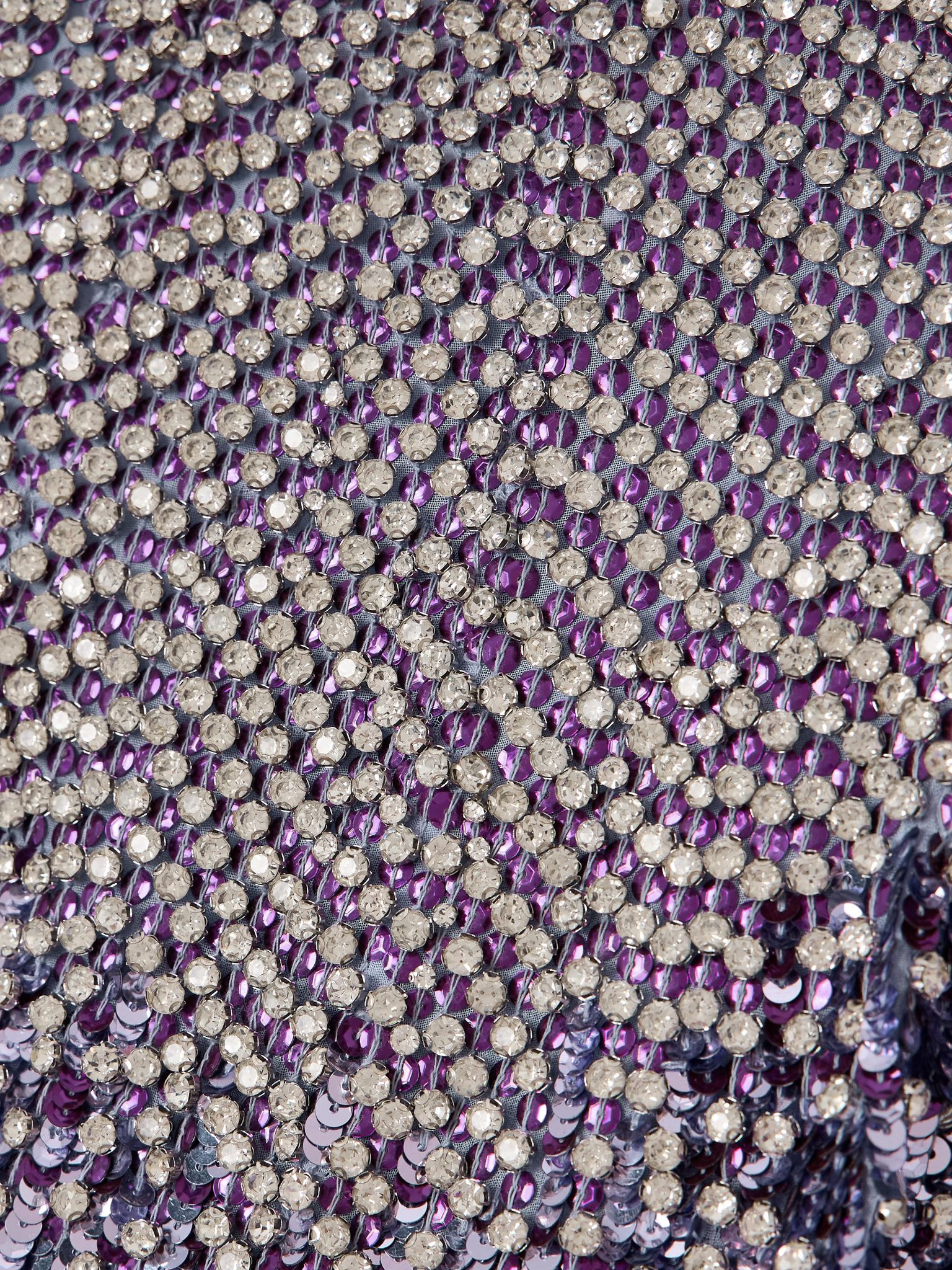 Jourdain embellished tulle gown Lilac - 4