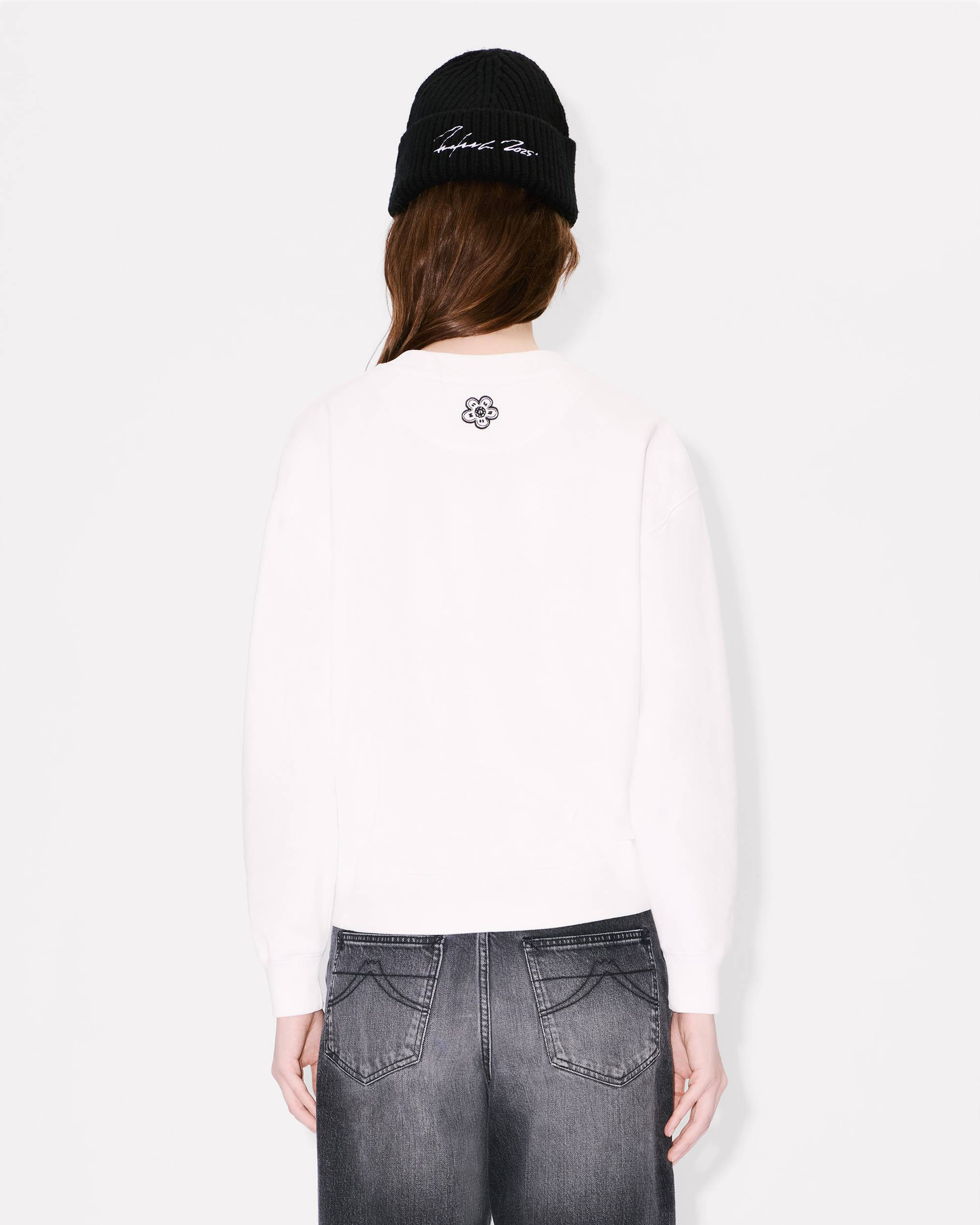 'Kenzo x Futura 2000' embroidered sweatshirt in cotton - 4