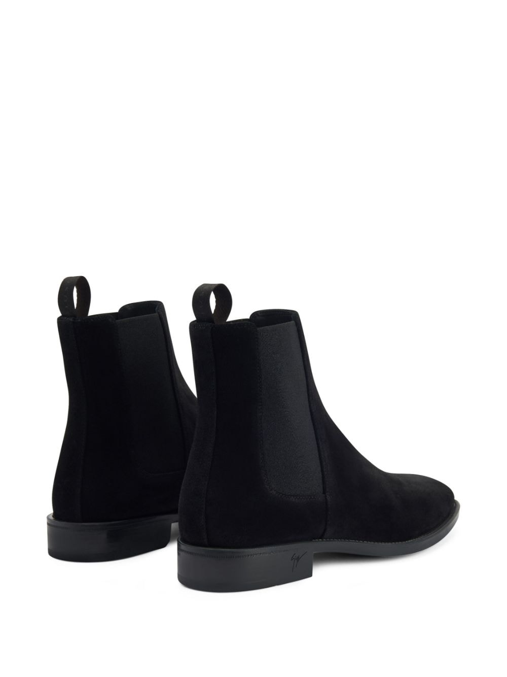 Ryim elasticated-panel velvet boots - 3