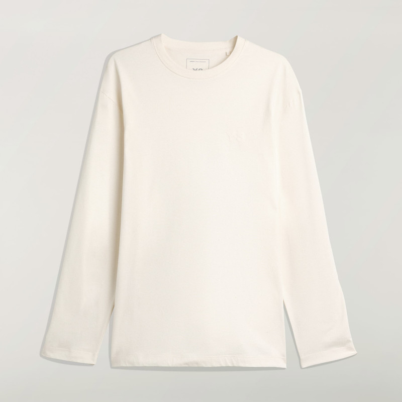 Y-3 LOGO LONG SLEEVE TEE 1