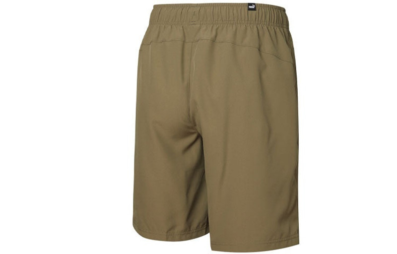 PUMA PUMA Logo Woven Shorts 'Brown' 846003-49 outlook