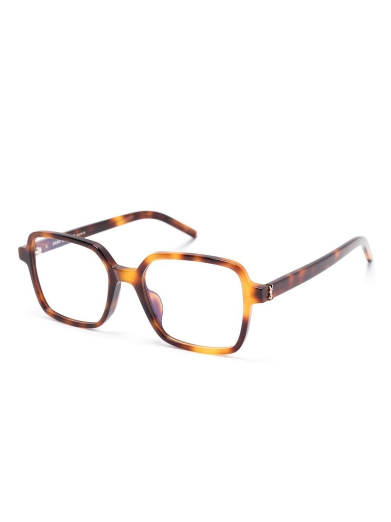 SAINT LAURENT square-frame glasses outlook