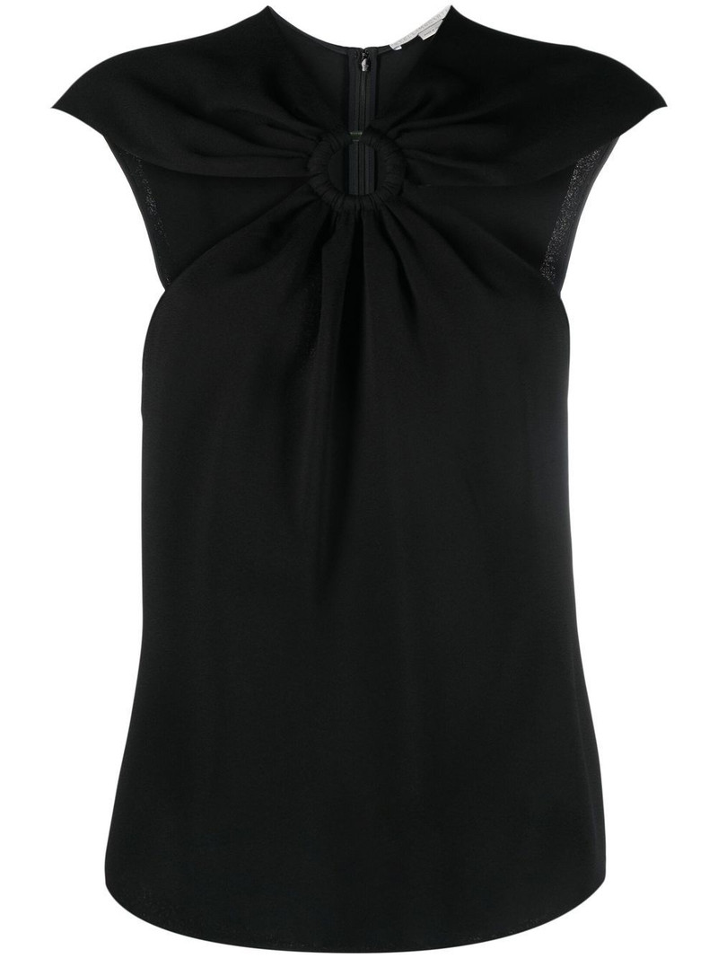 ring-hardware cold-shoulder T-shirt 1