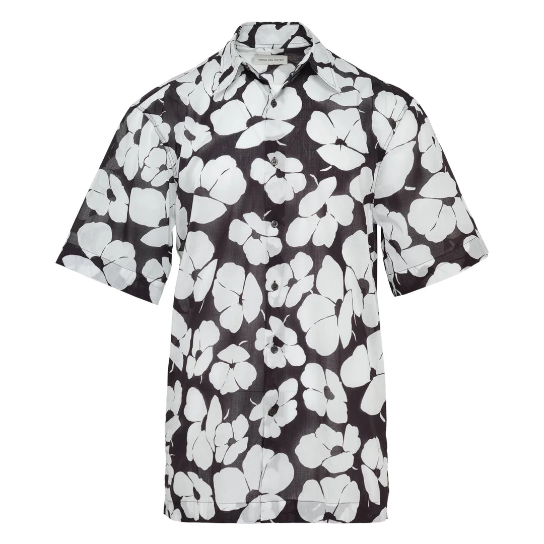 Loose Fit Short Sleeve Poppy Shirt - 1