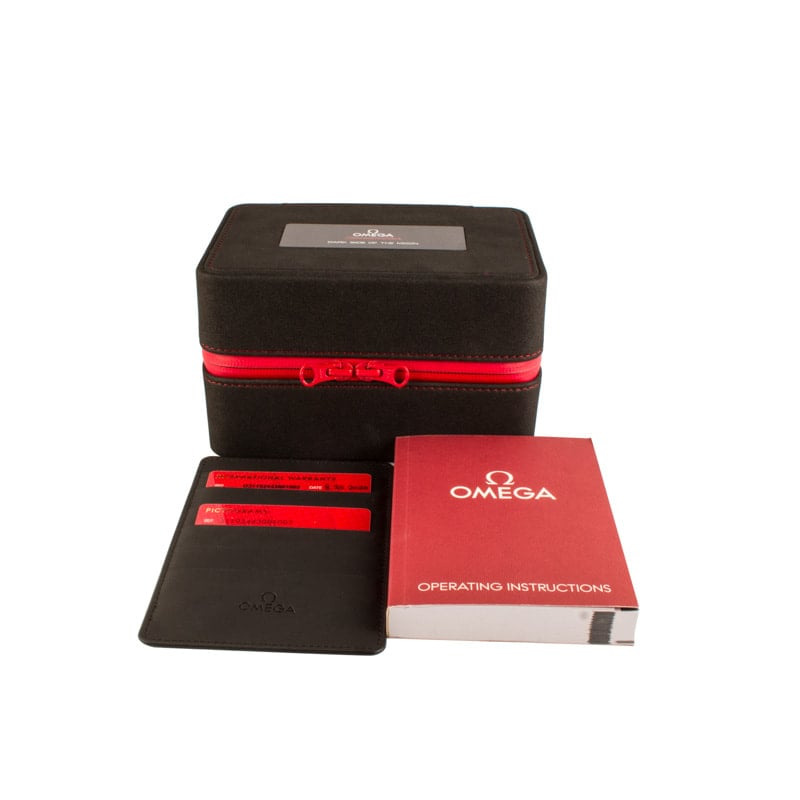 Omega Speedmaster Team Alinghi Watch Black Ceramic - 4