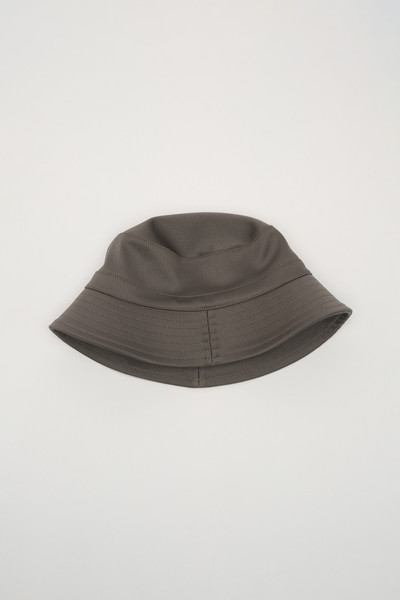 Our Legacy Bucket Hat Mole Grey Exquisite Wool outlook
