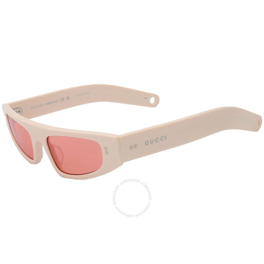 Gucci Red Browline Ladies Sunglasses GG1634S 005 51 - 3