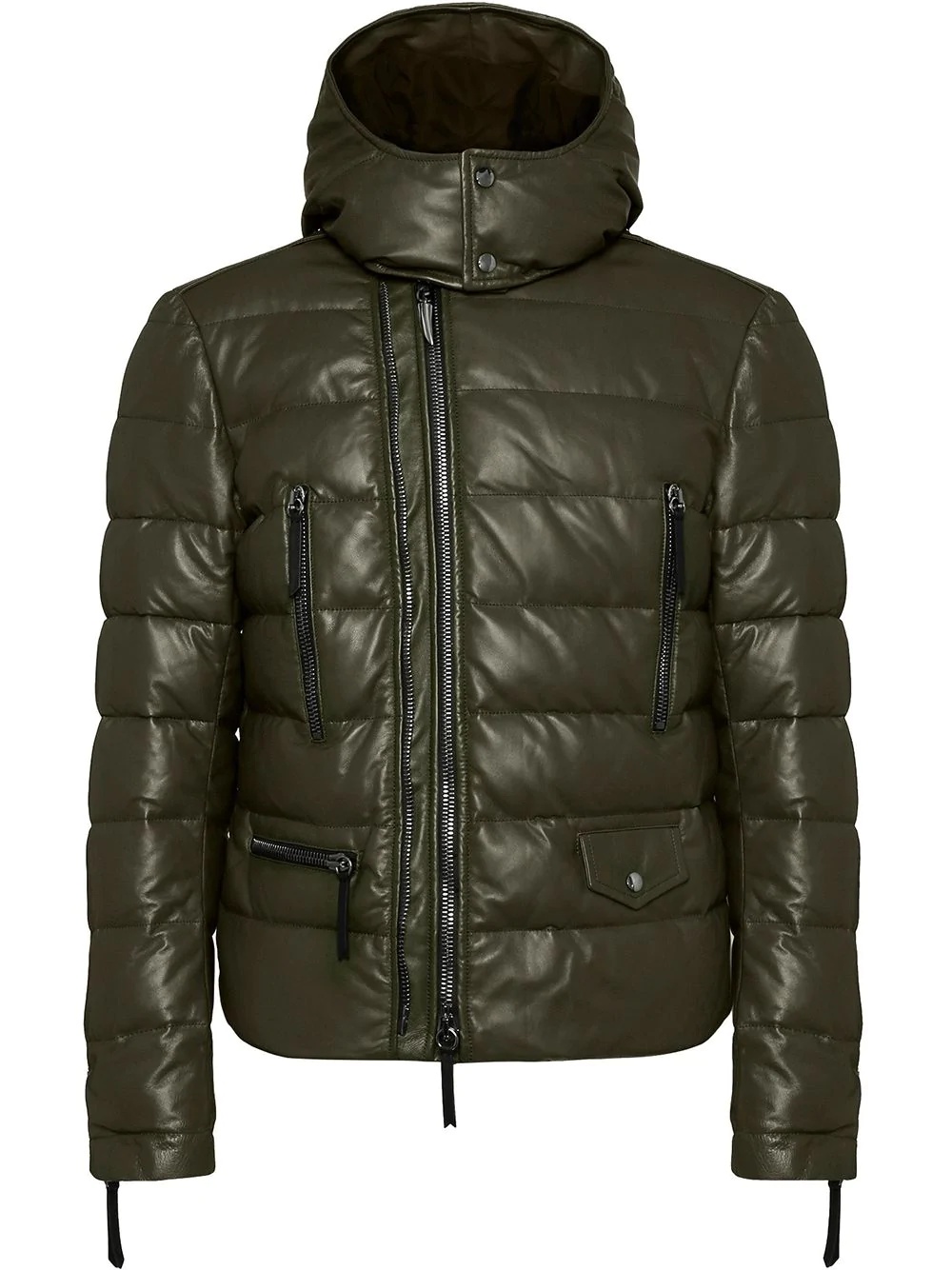 Mr Jupiter padded leather jacket - 1