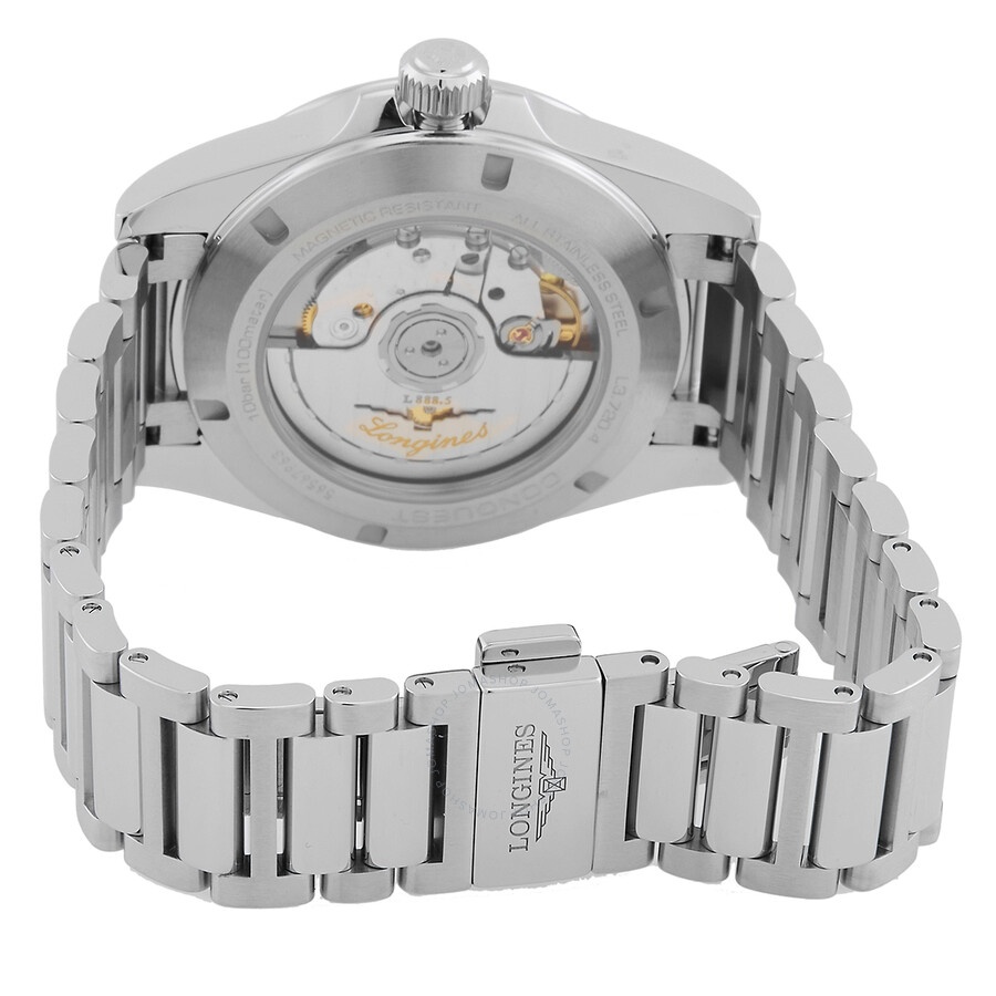 Longines Conquest Automatic Champagne Dial Ladies Watch L3.720.4.62.6 - 3