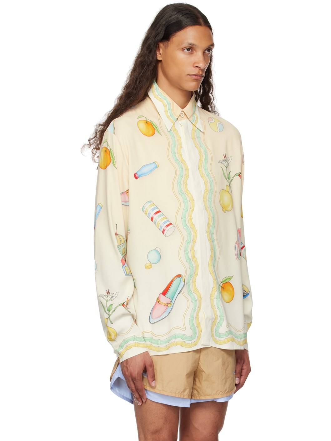 Beige Objects En Vrac Shirt - 2