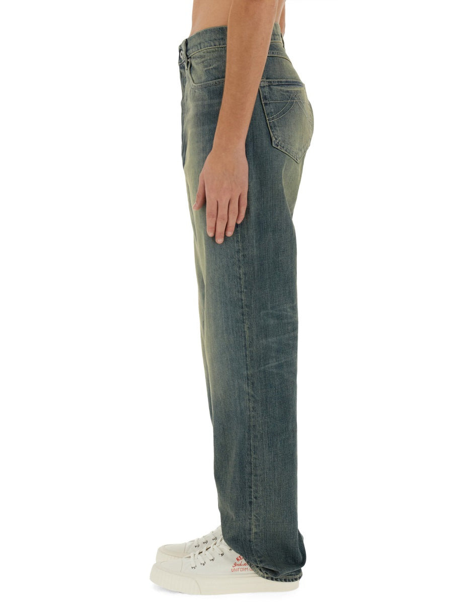 Kenzo Men Asagao Straight Jeans 'Kenzo Creations' - 4