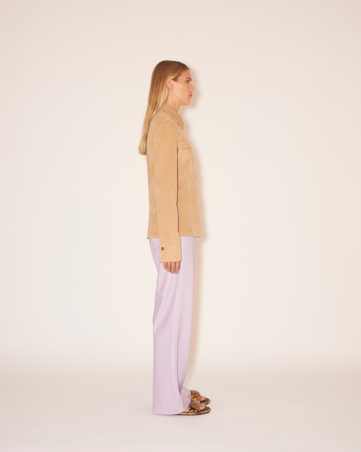 ENIA - Suede jacket - Sand/brown - 5