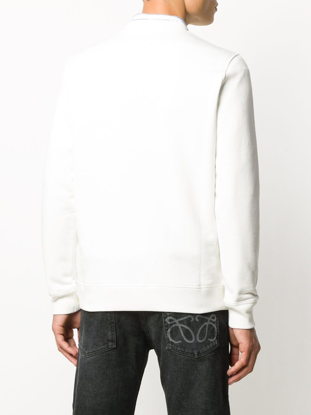 Anagram-embroidered sweatshirt - 4