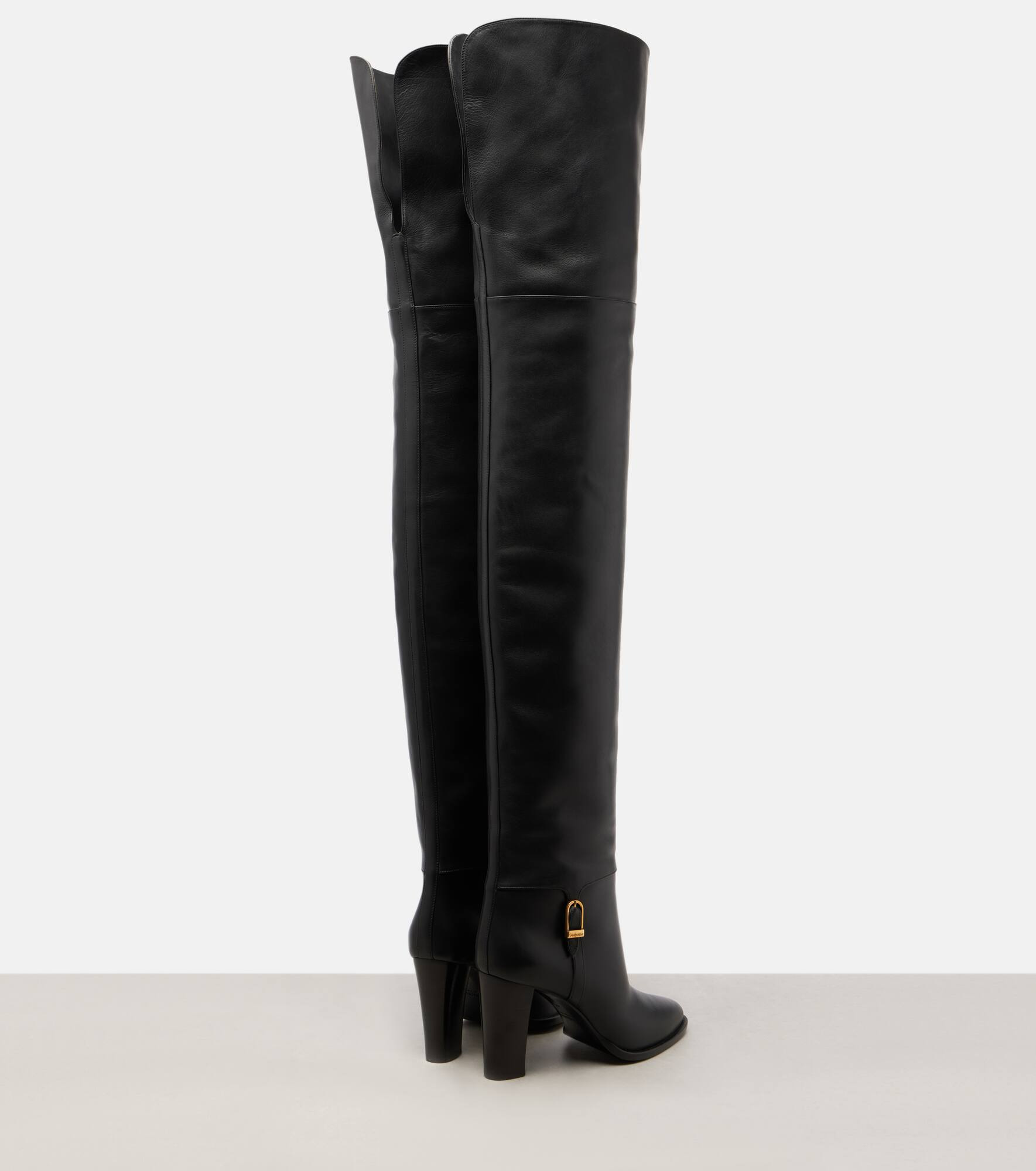 Julia 85 leather over-the-knee boots - 2