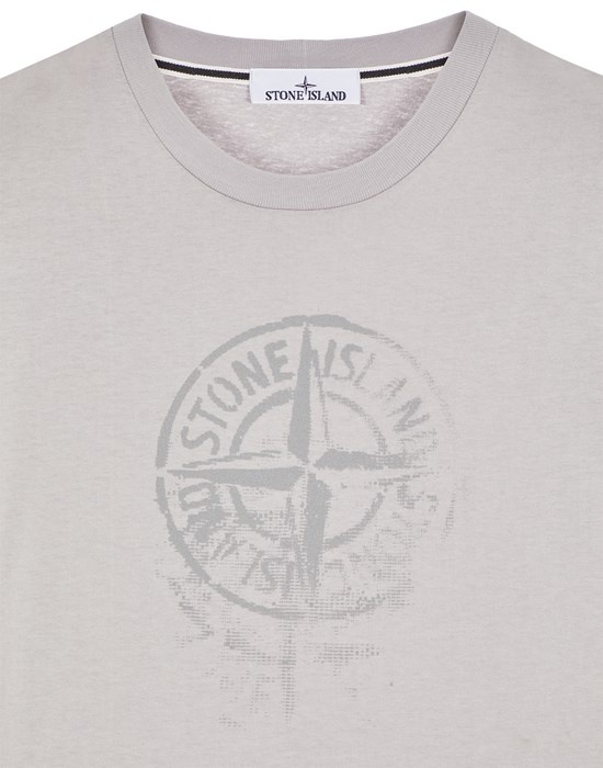 人気【STONE 】★2RC87 'REFLECTIVE ONE' PRINT Tシャ.ツ Stone Island 2Rc87 'Reflective One' Print T Shirt/Reflective