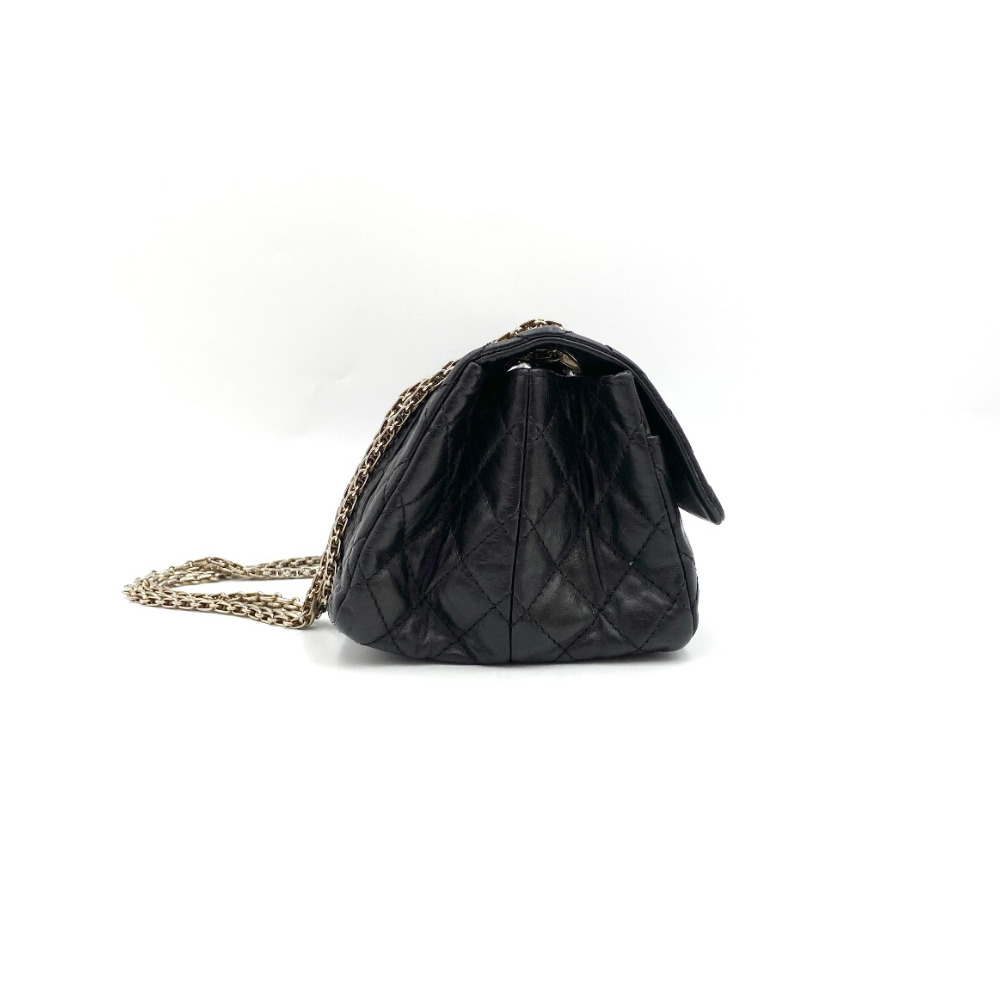 Chanel No.12 Black 2.55 Chain Bag - 4