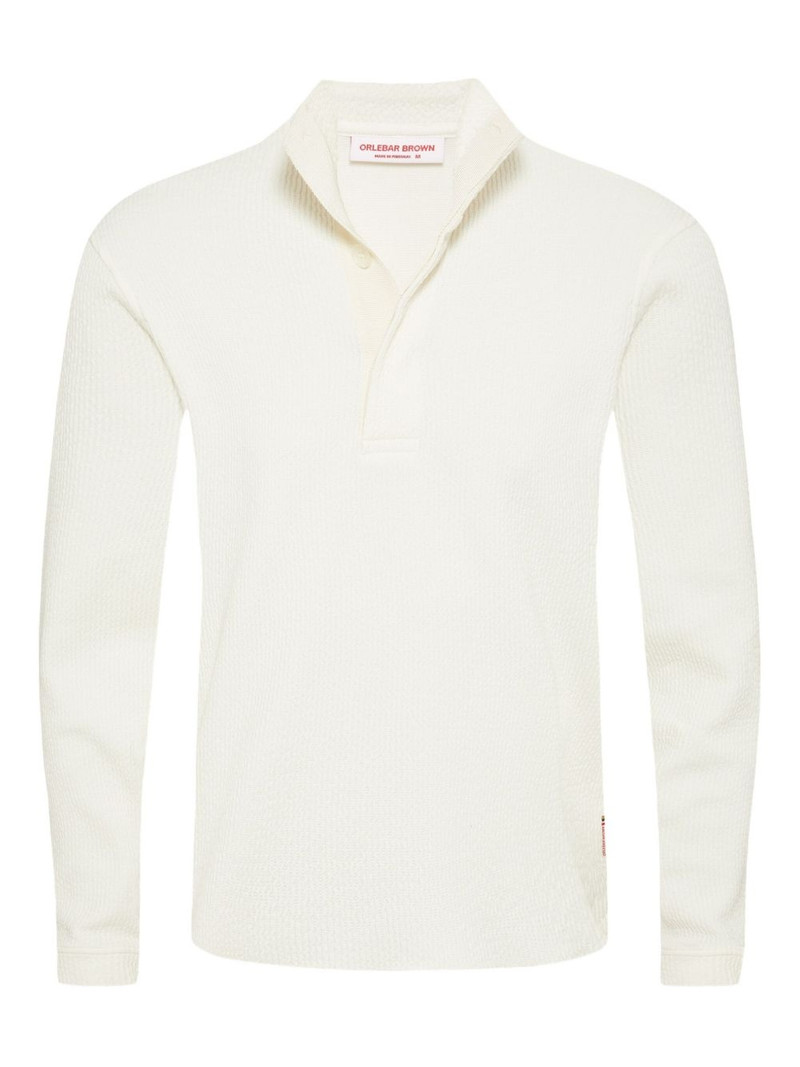 Mazari textured polo shirt 1