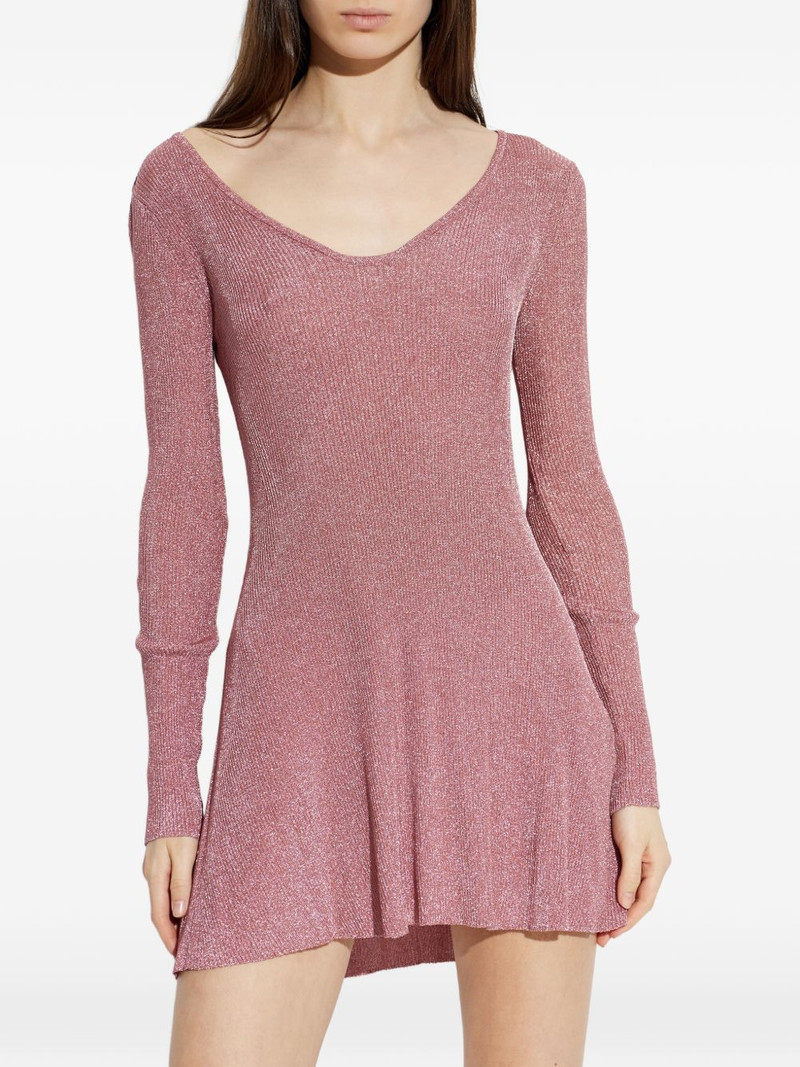M-Dalila V-neck long-sleeved mini dress 3