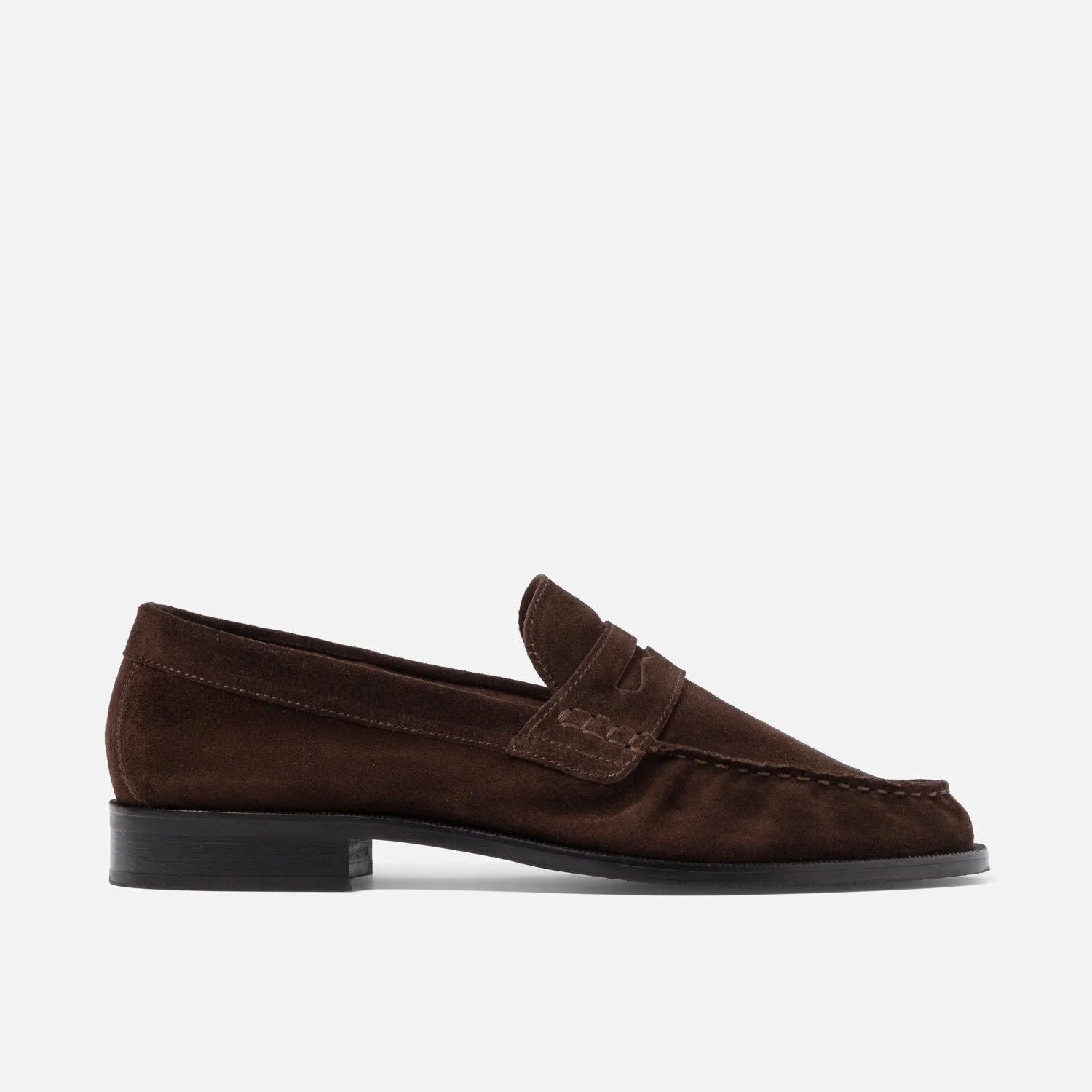 CB Brown Suede Penny Loafer - Men’s - 1