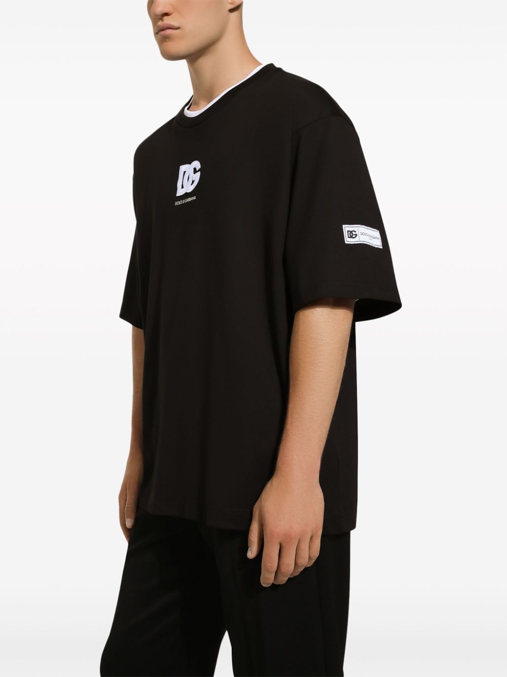 logo-print cotton T-shirt - 5