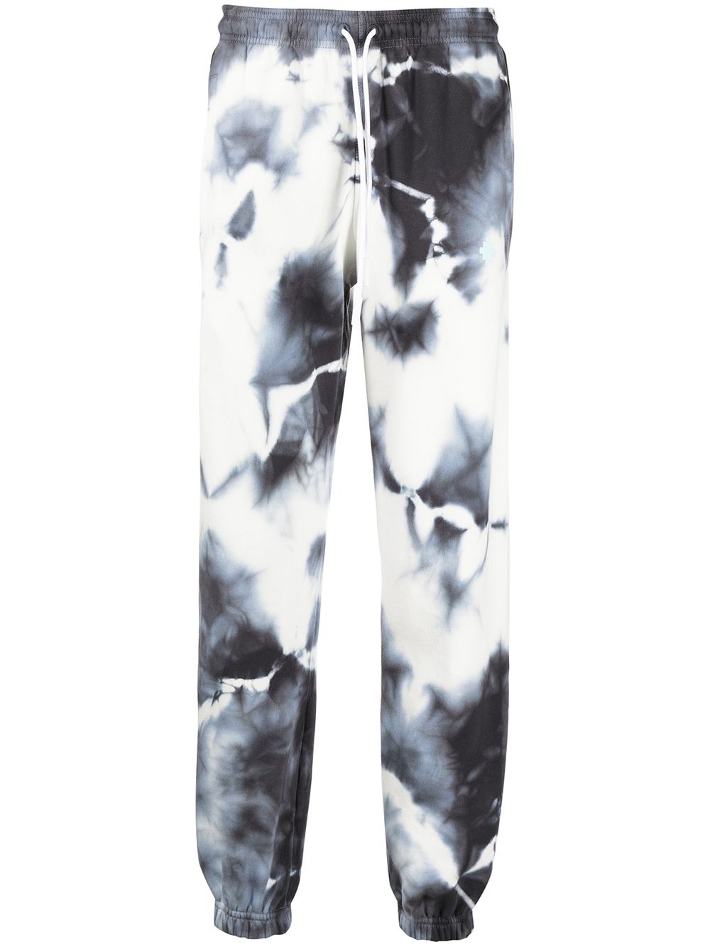 tie-dye print track pants - 1