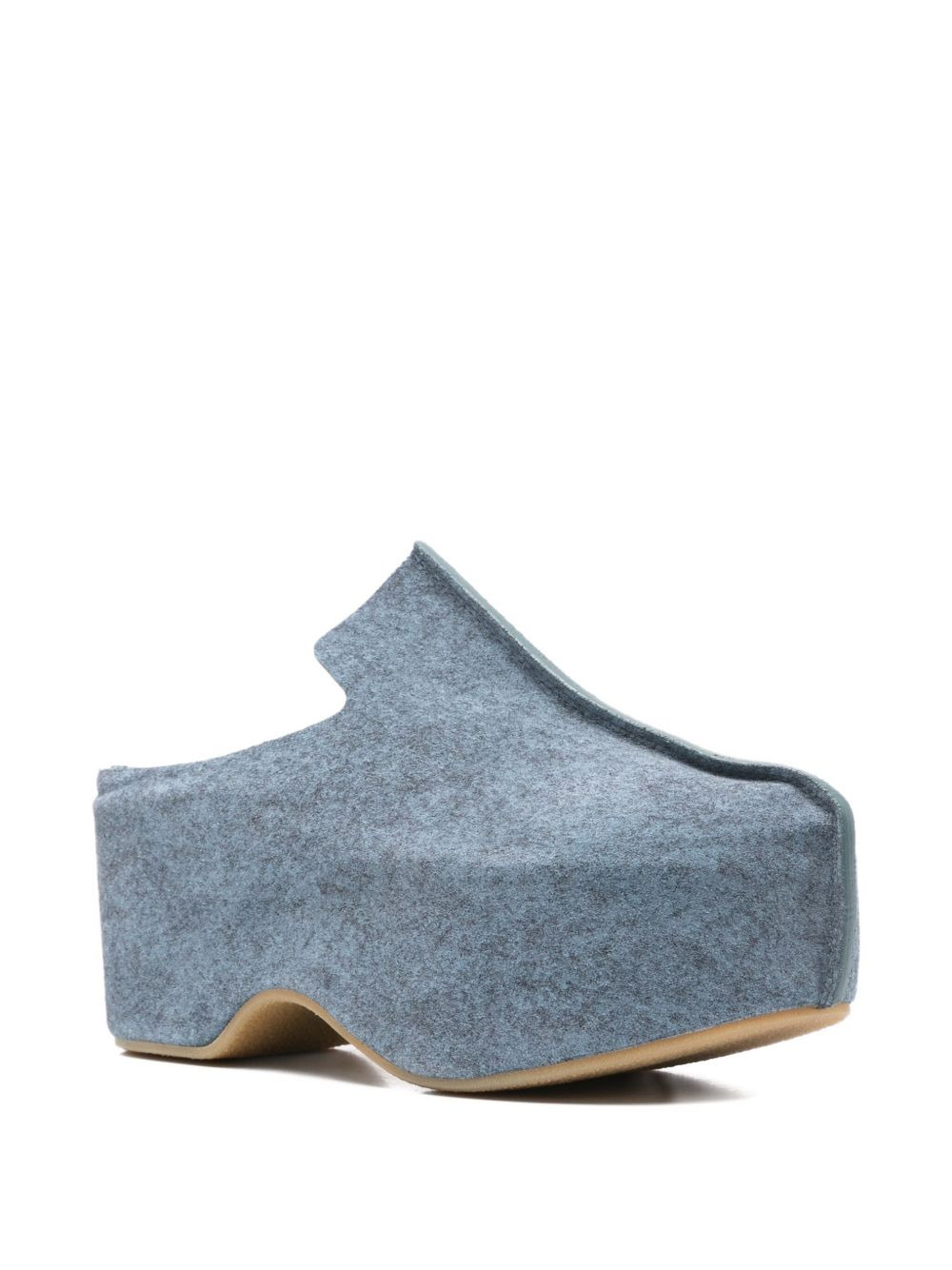 75mm platform clogs - 2