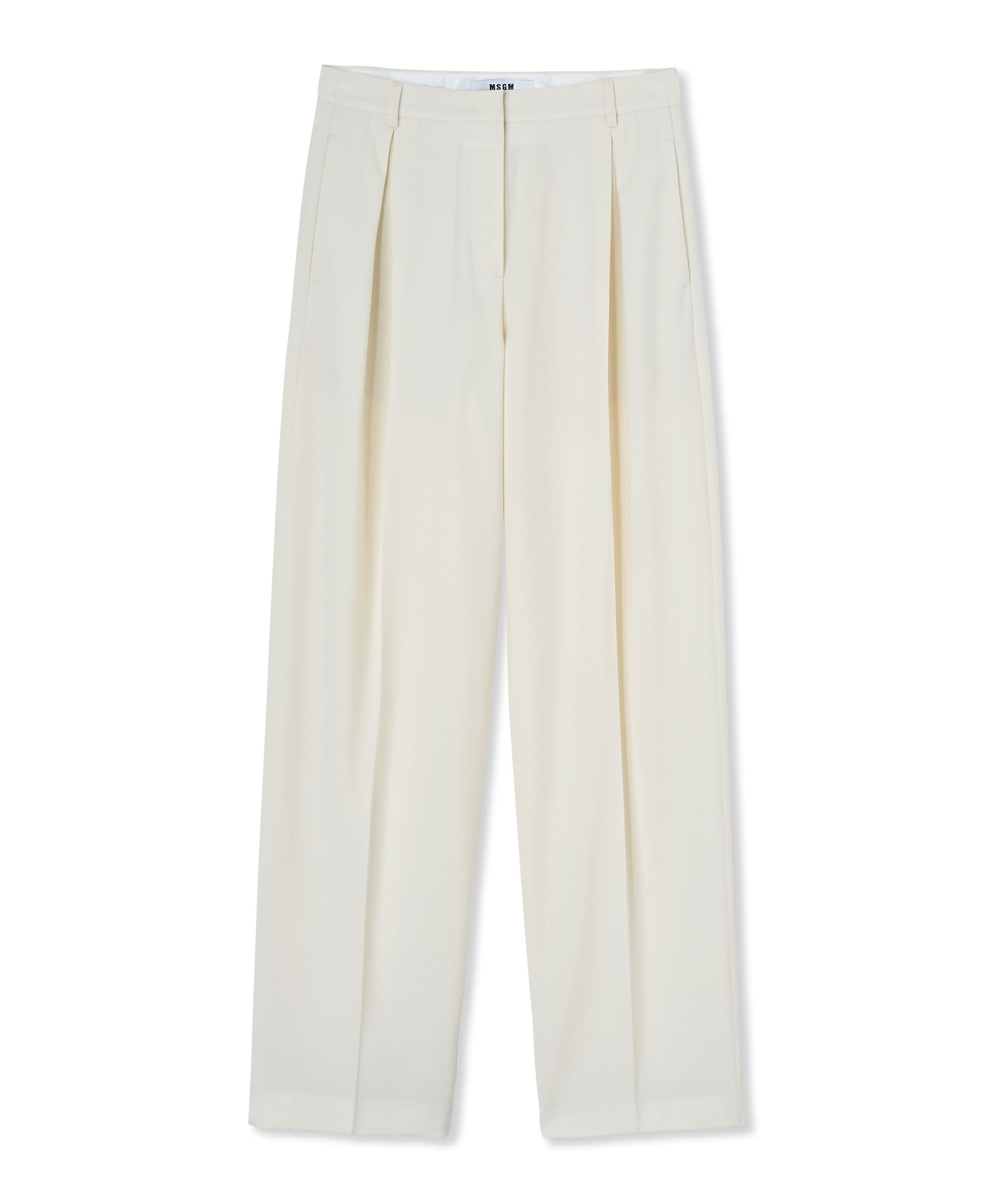 Fresh wool pleated pants - 1