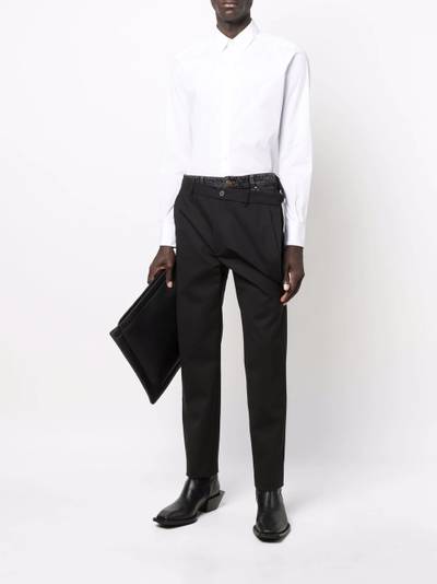 Y/Project asymmetric straight-leg trousers outlook