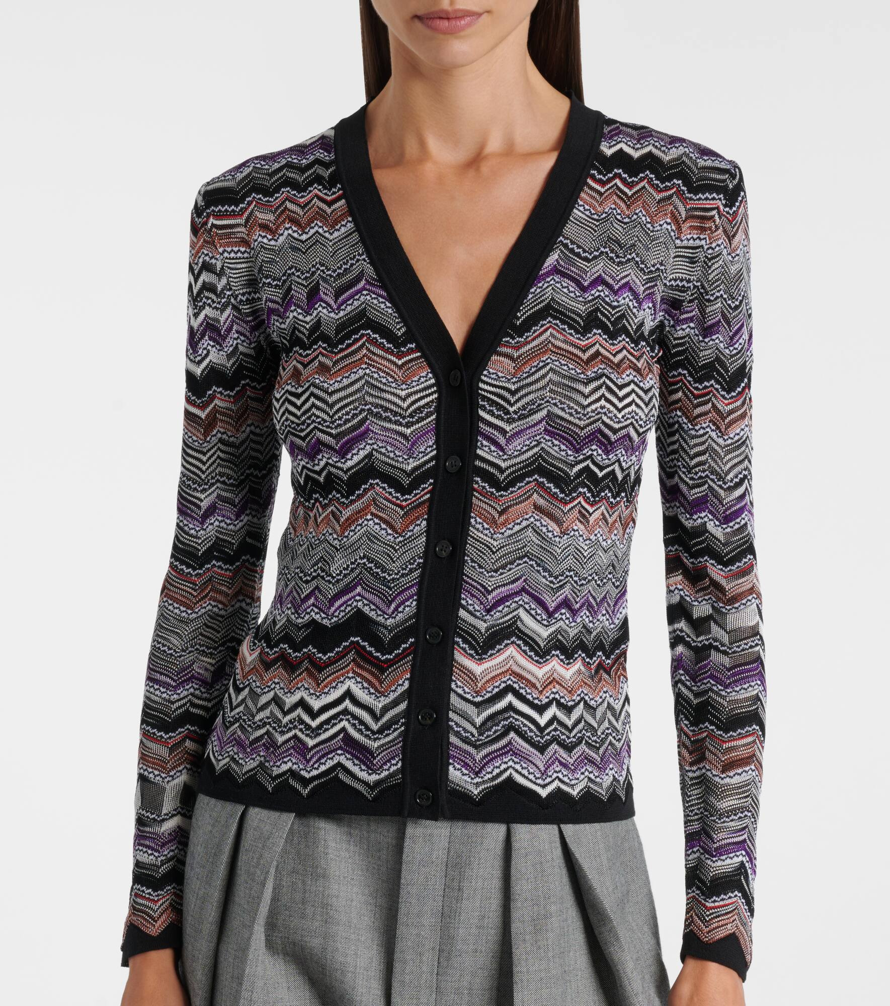 Zig Zag cardigan - 5