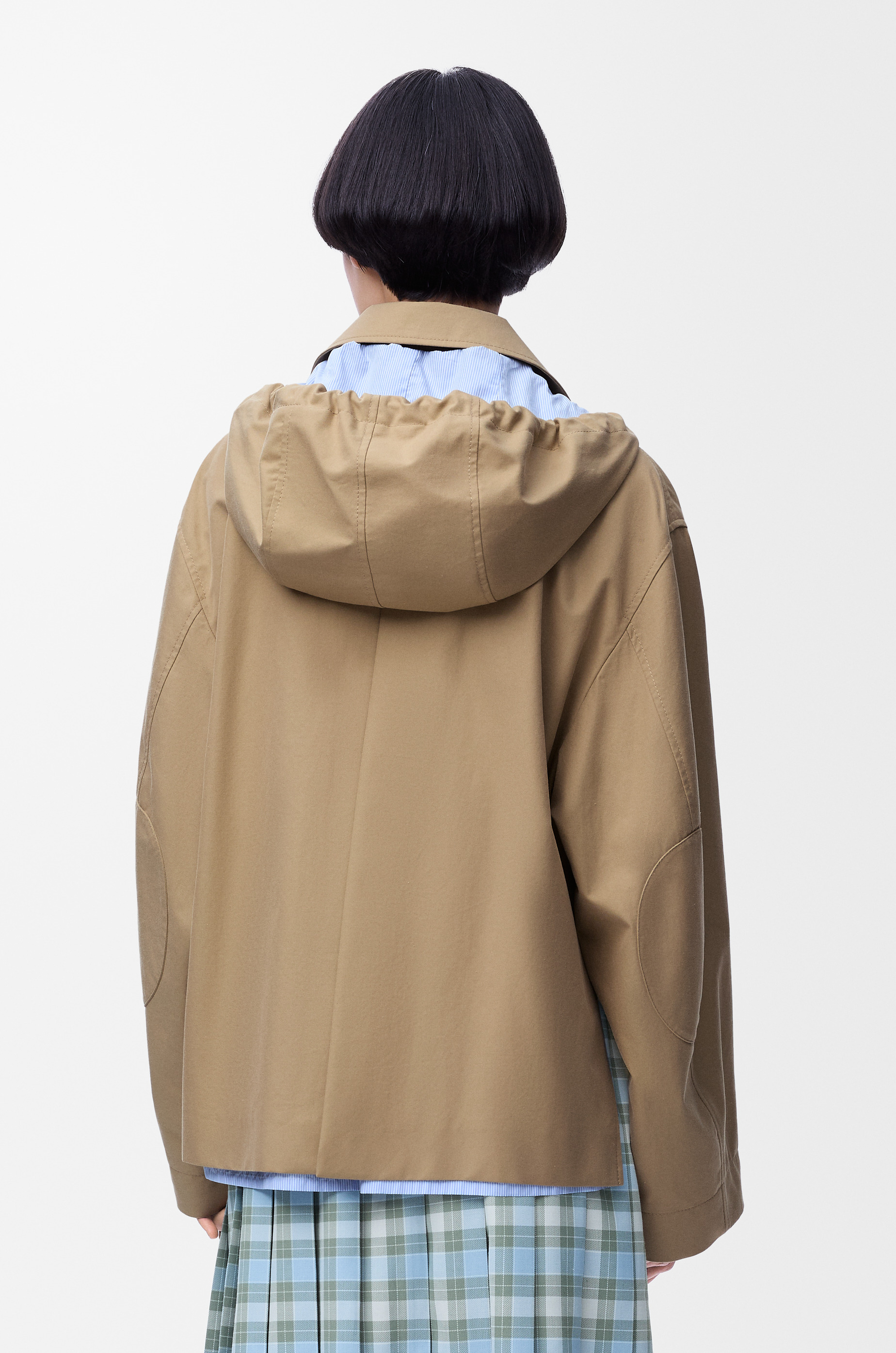 Hooded parka in cotton - 4
