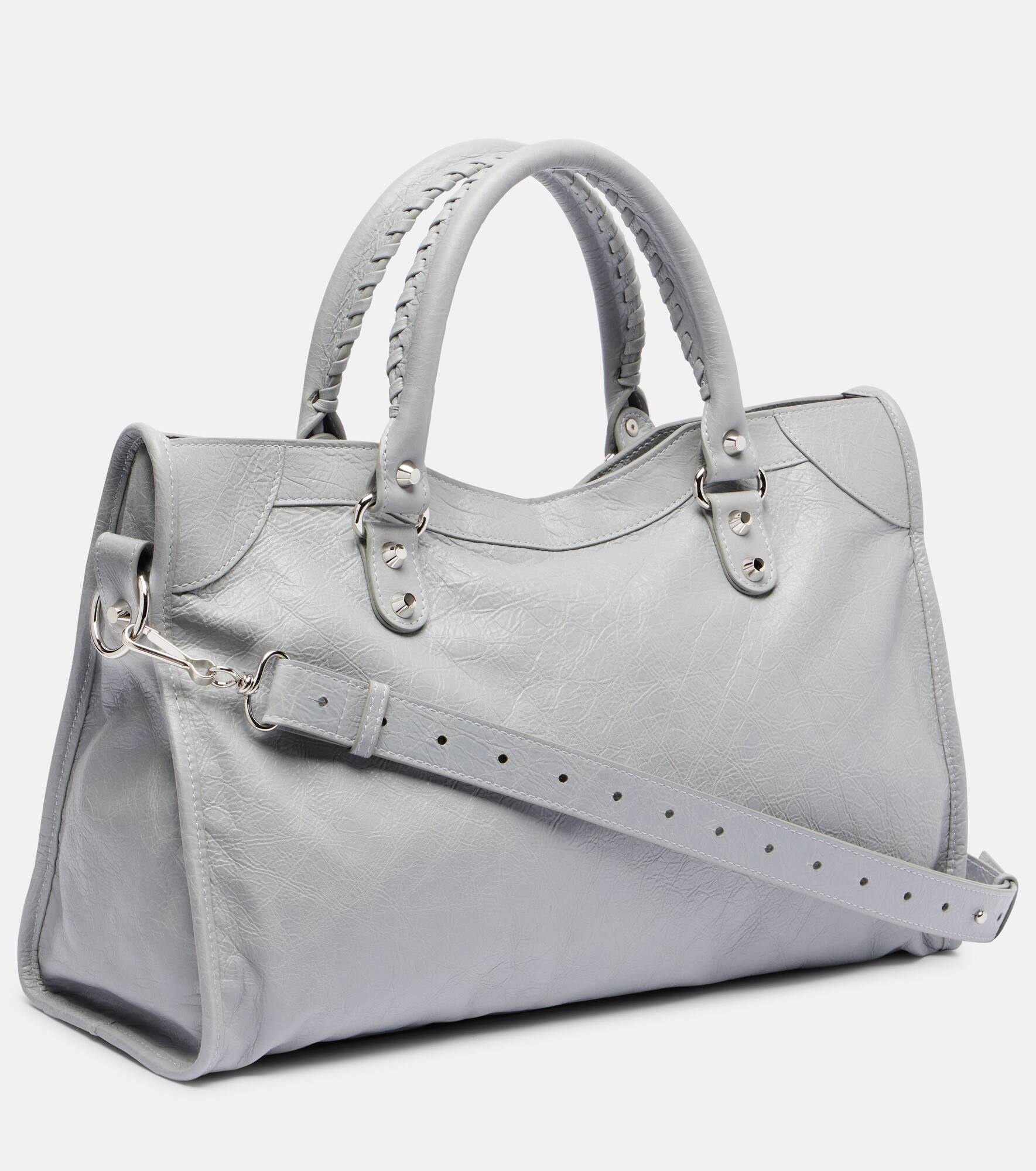 Le City Medium leather tote bag - 4