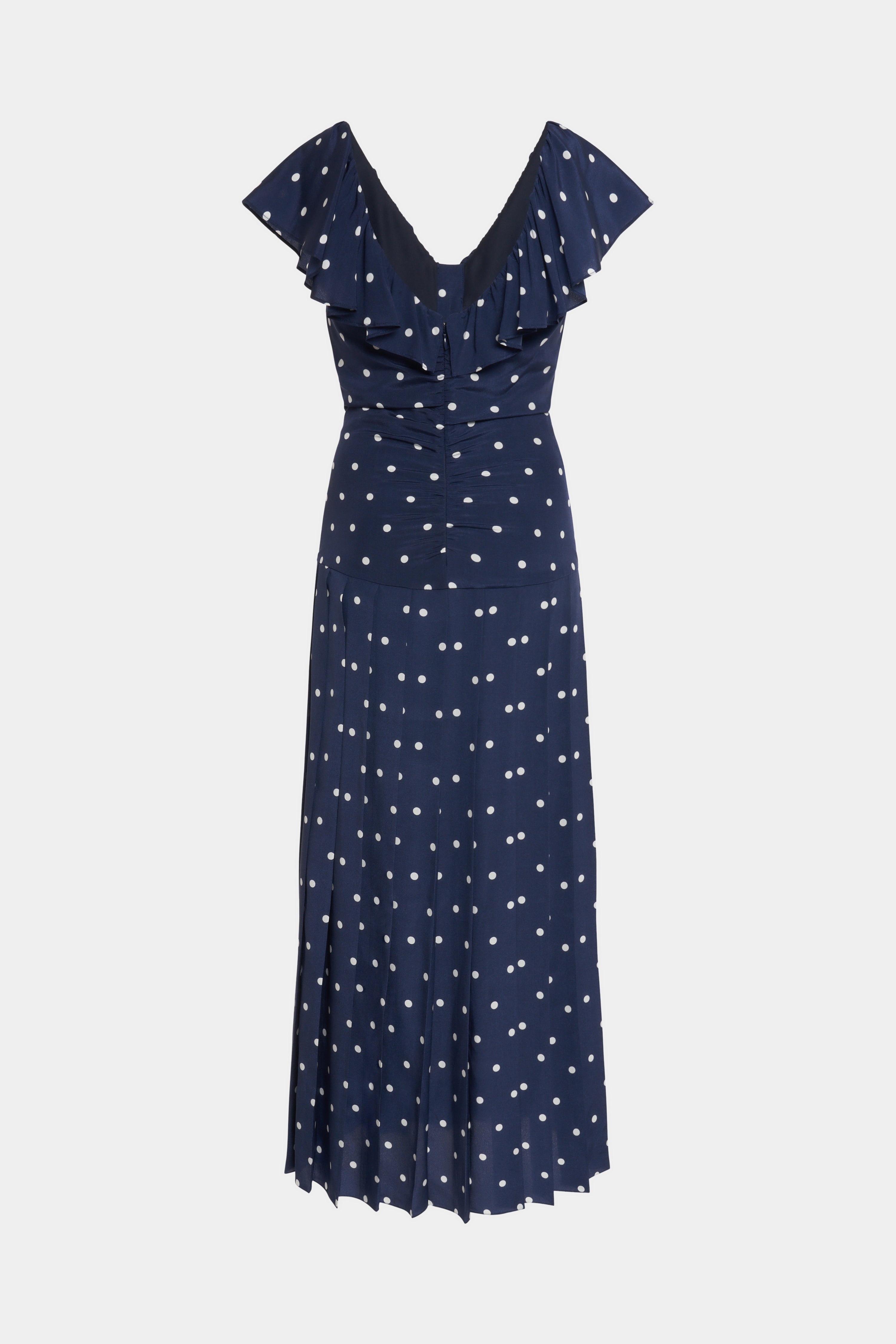 POLKA DOT DRESS WITH RUFFLE - 2