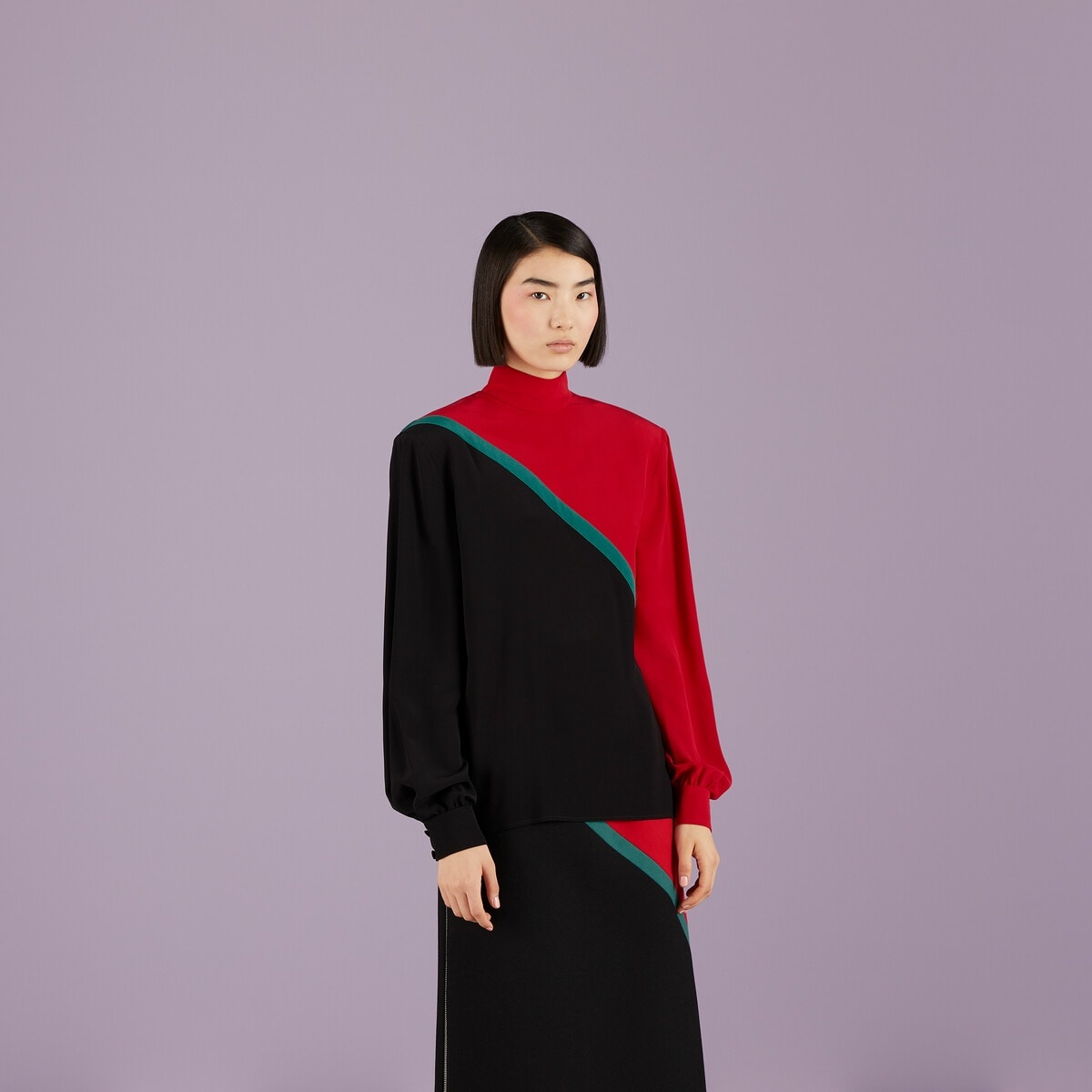 Silk crêpe de chine shirt - 5