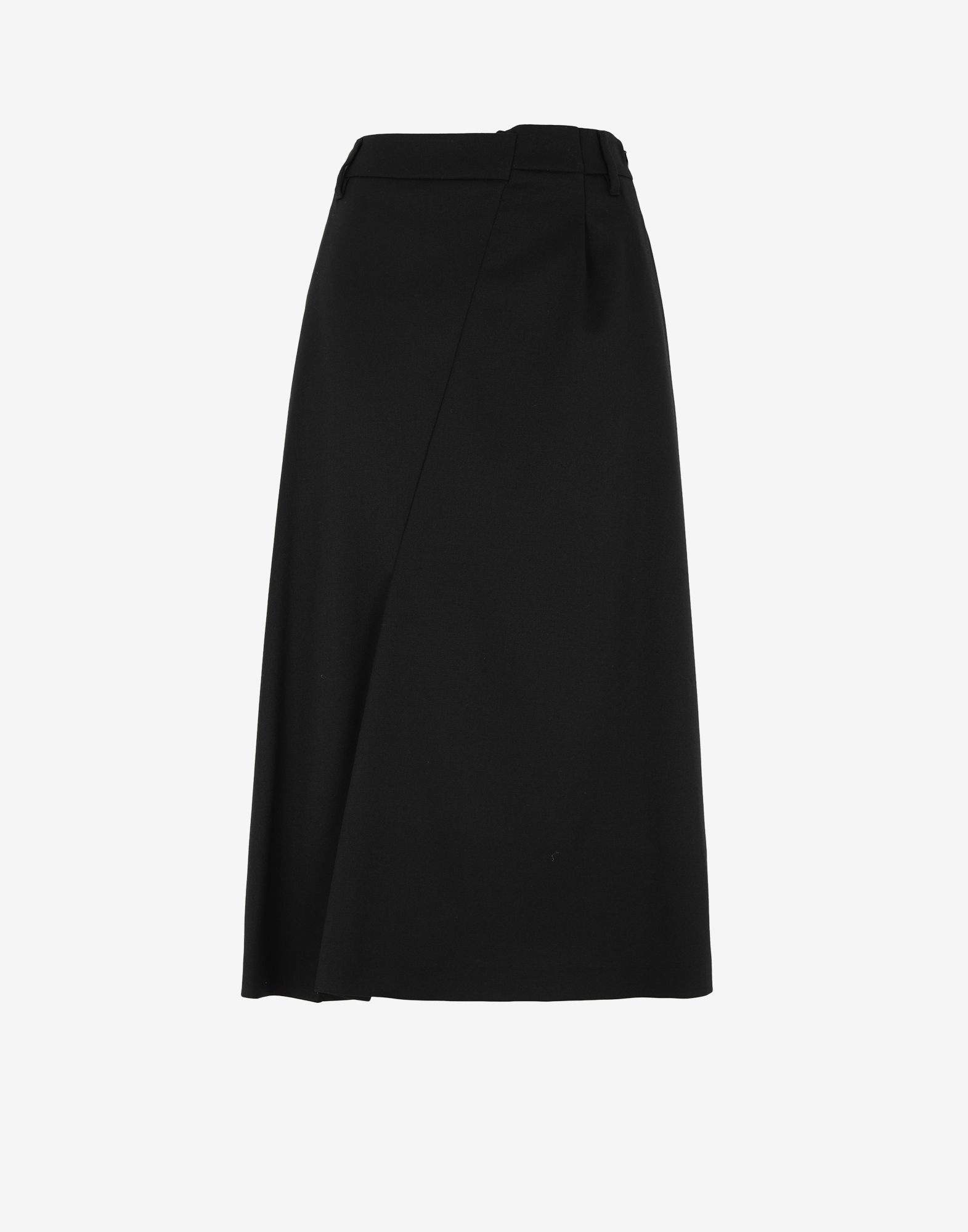 Asymmetric midi skirt - 1