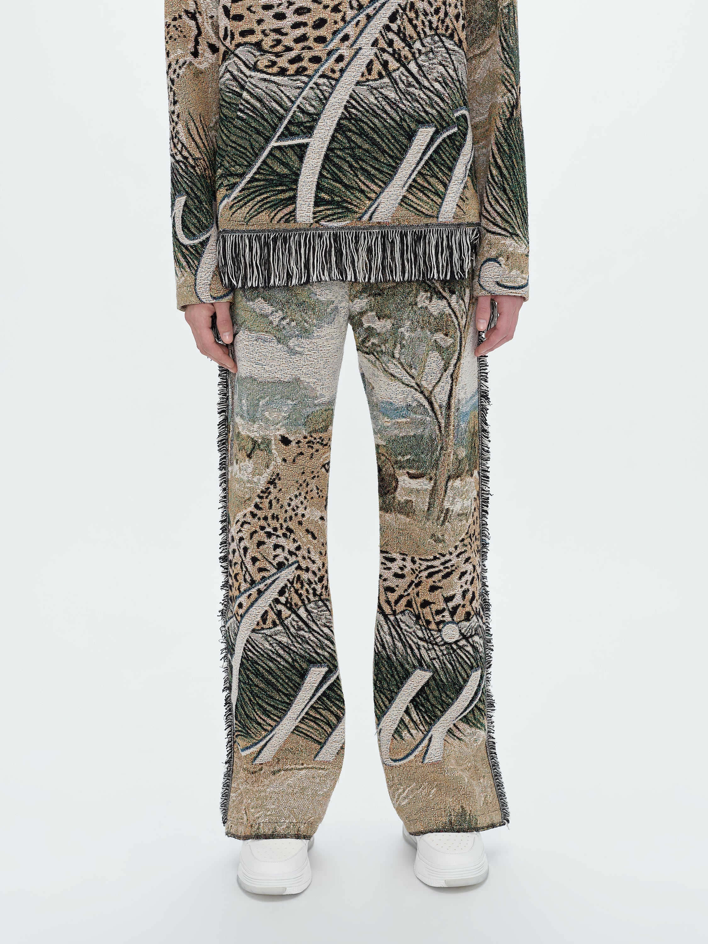 CHEETAH TAPESTRY LOUNGE PANT - 3