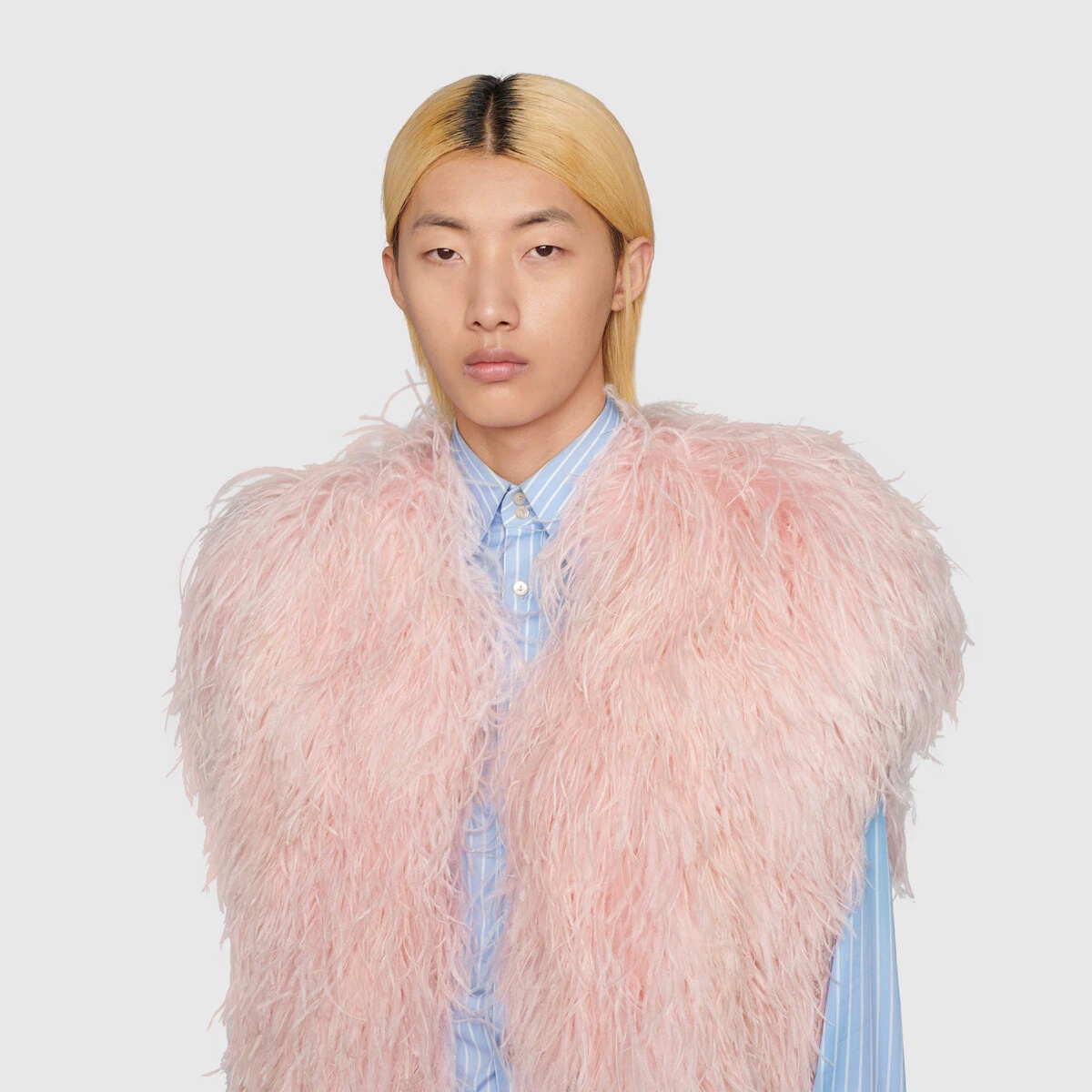 Vest with feathers - 5