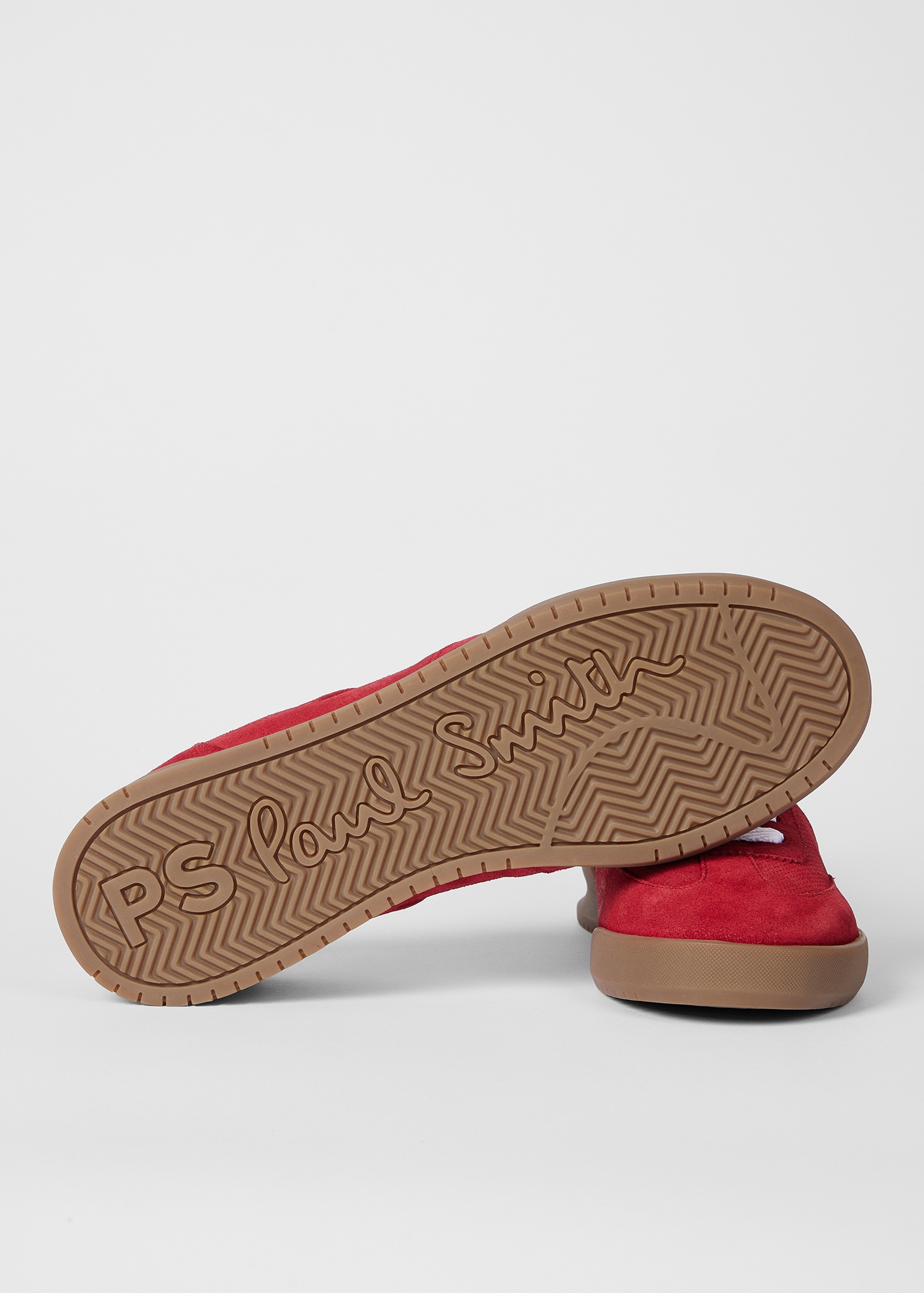 Red Suede 'Dover' Trainers - 5