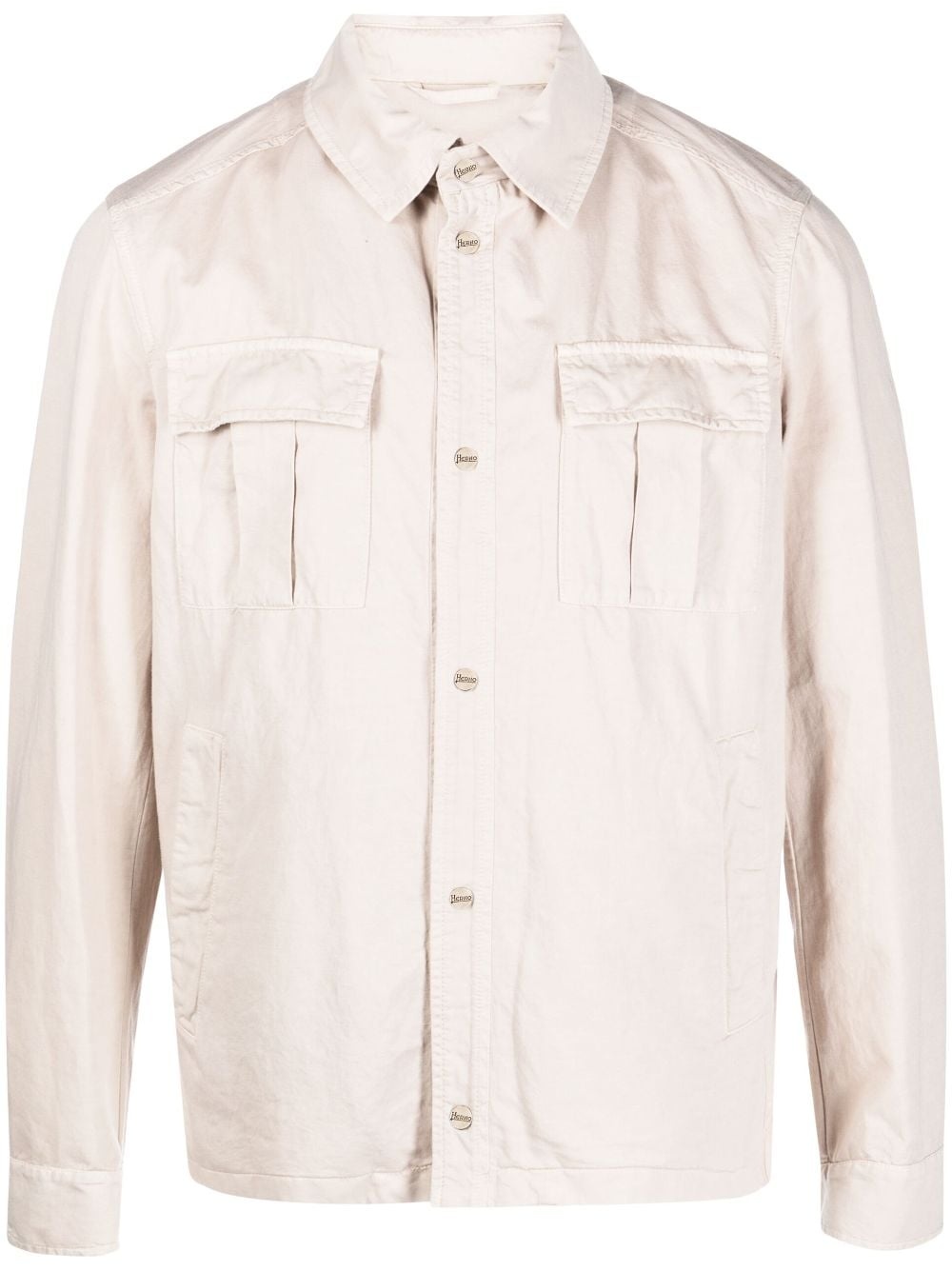 chest-pockets shirt - 1