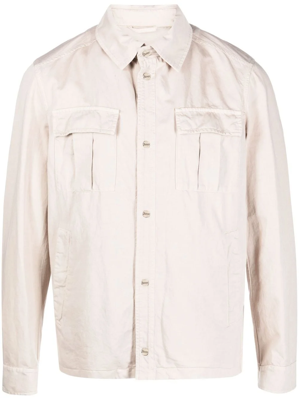 chest-pockets shirt - 1