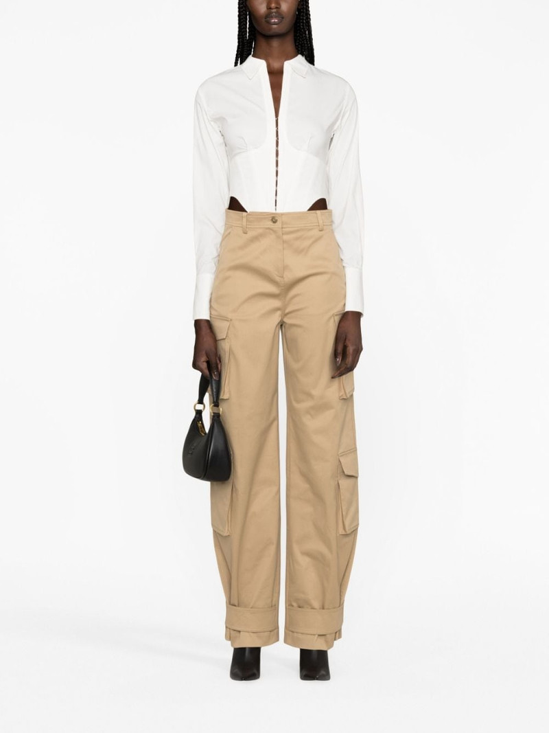 Valentino high-waisted cargo trousers outlook