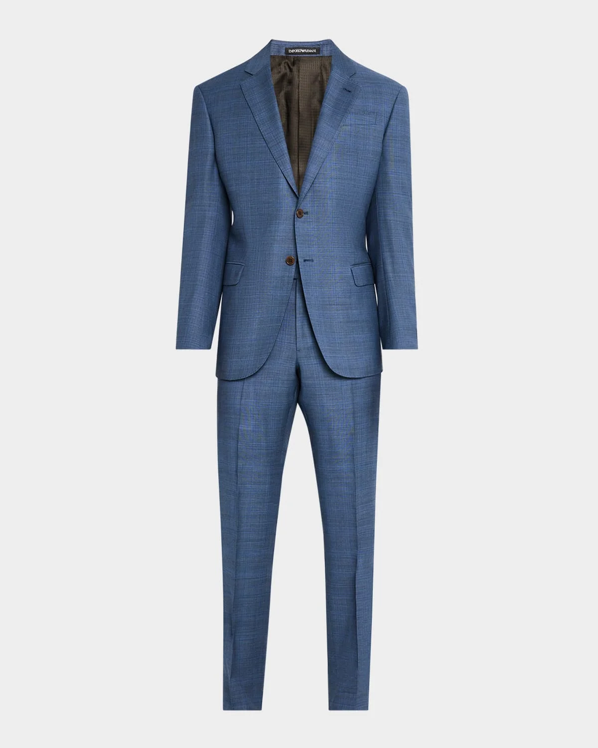 Men's Subtle Grid Check Suit - 1