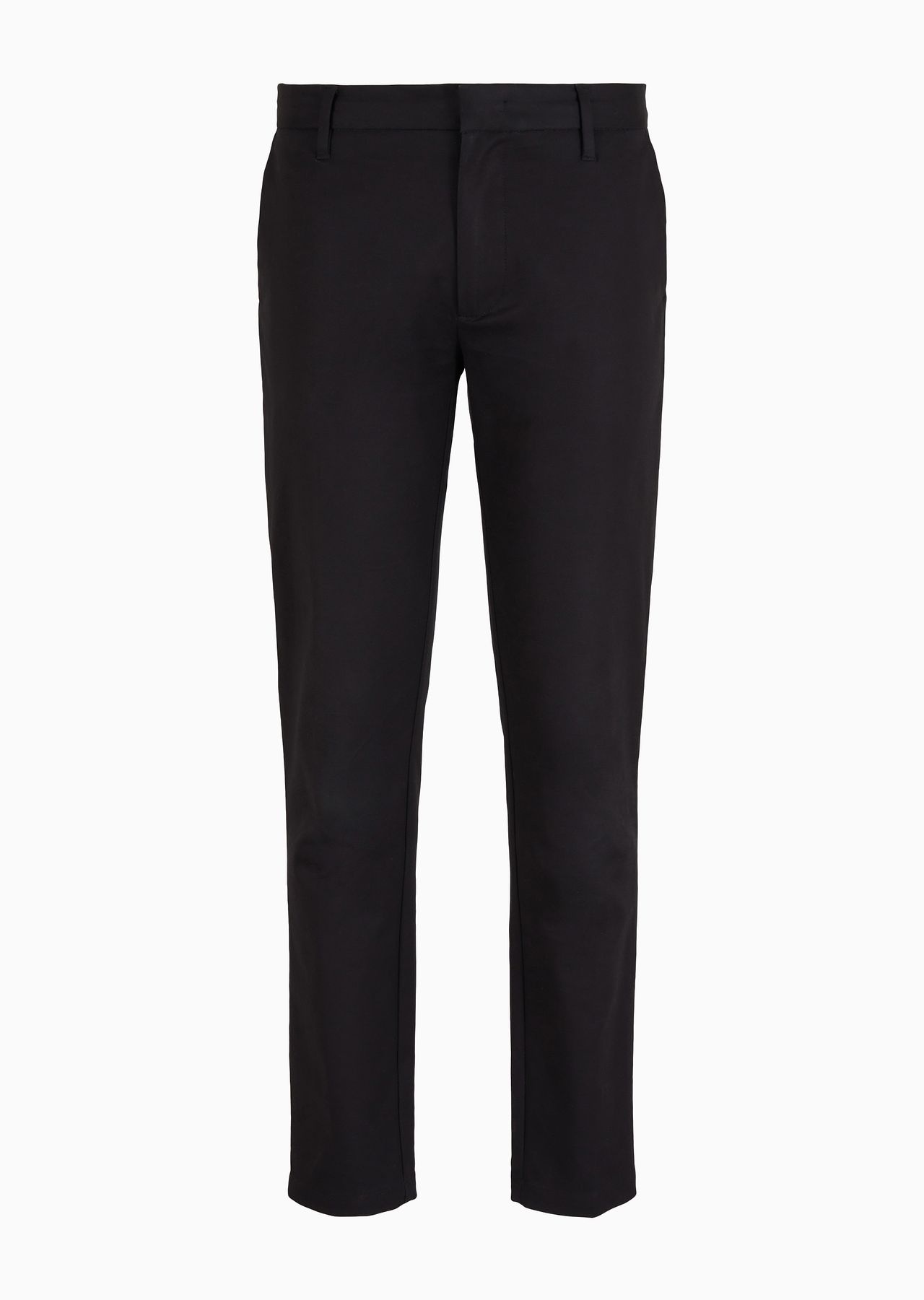 Comfort-gabardine chinos - 1