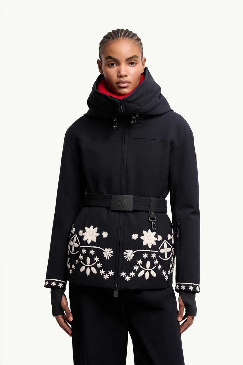 Blaye Embroidered Hooded Insulated Ski Jacket 4