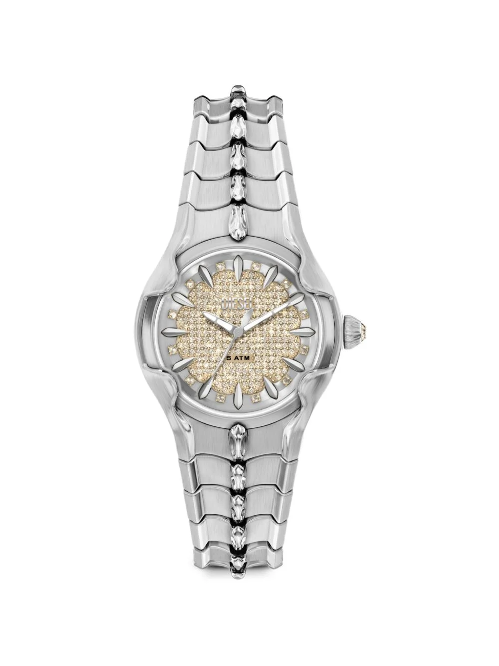 Stainless Steel Pave 32mm watch - 1