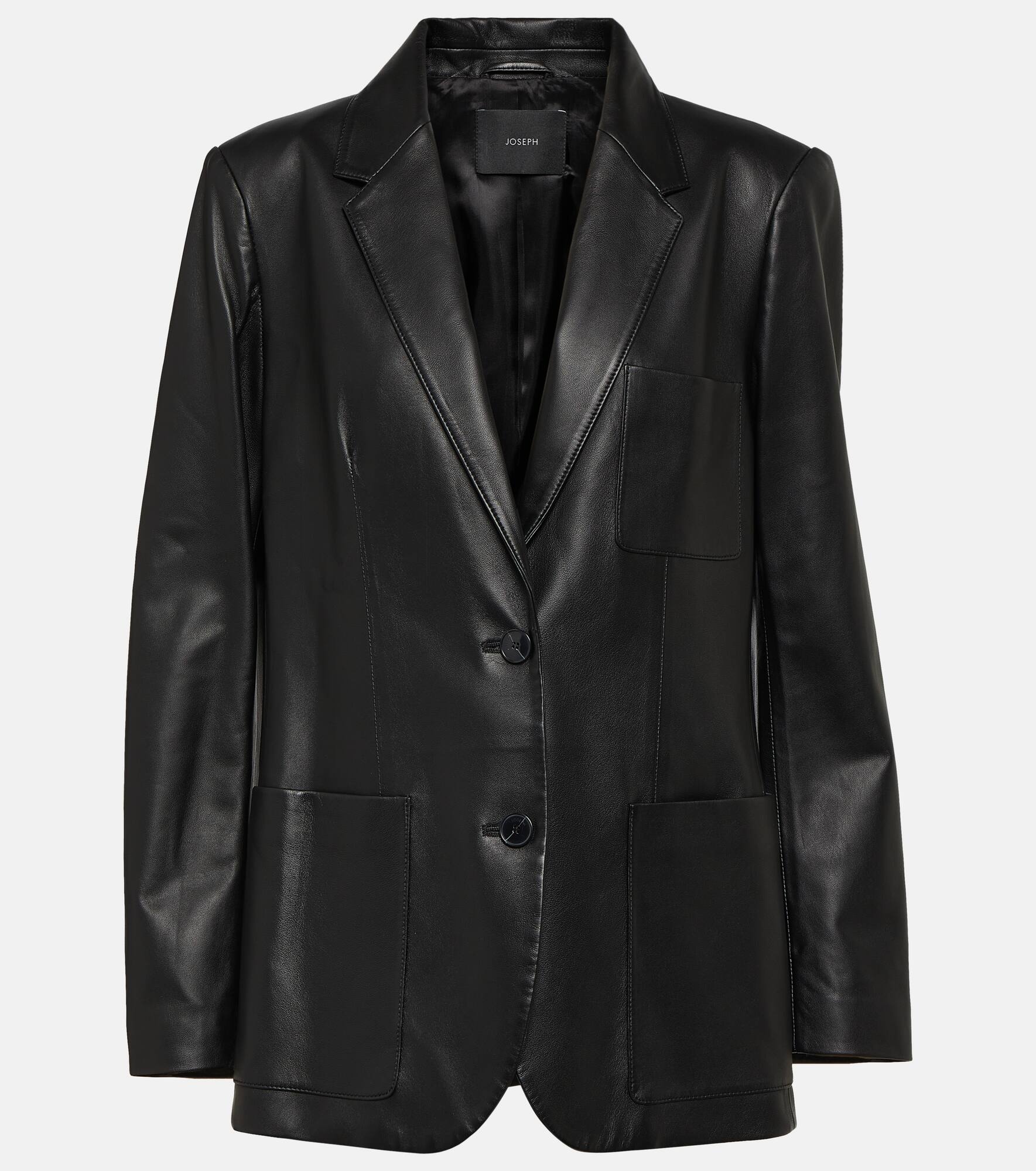 Jacques leather blazer - 1