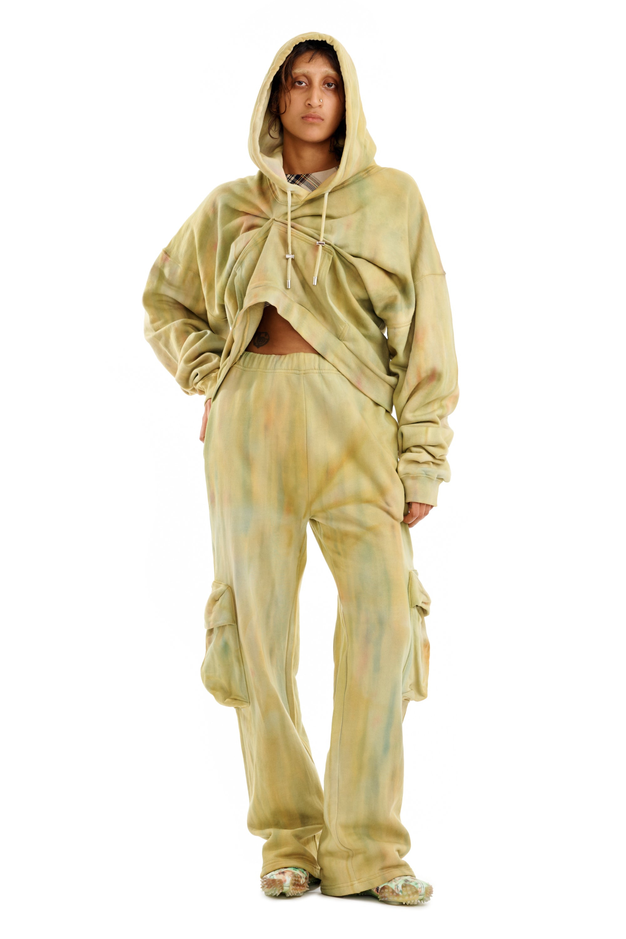 SEA MOSS CARGO SWEATPANT - 9