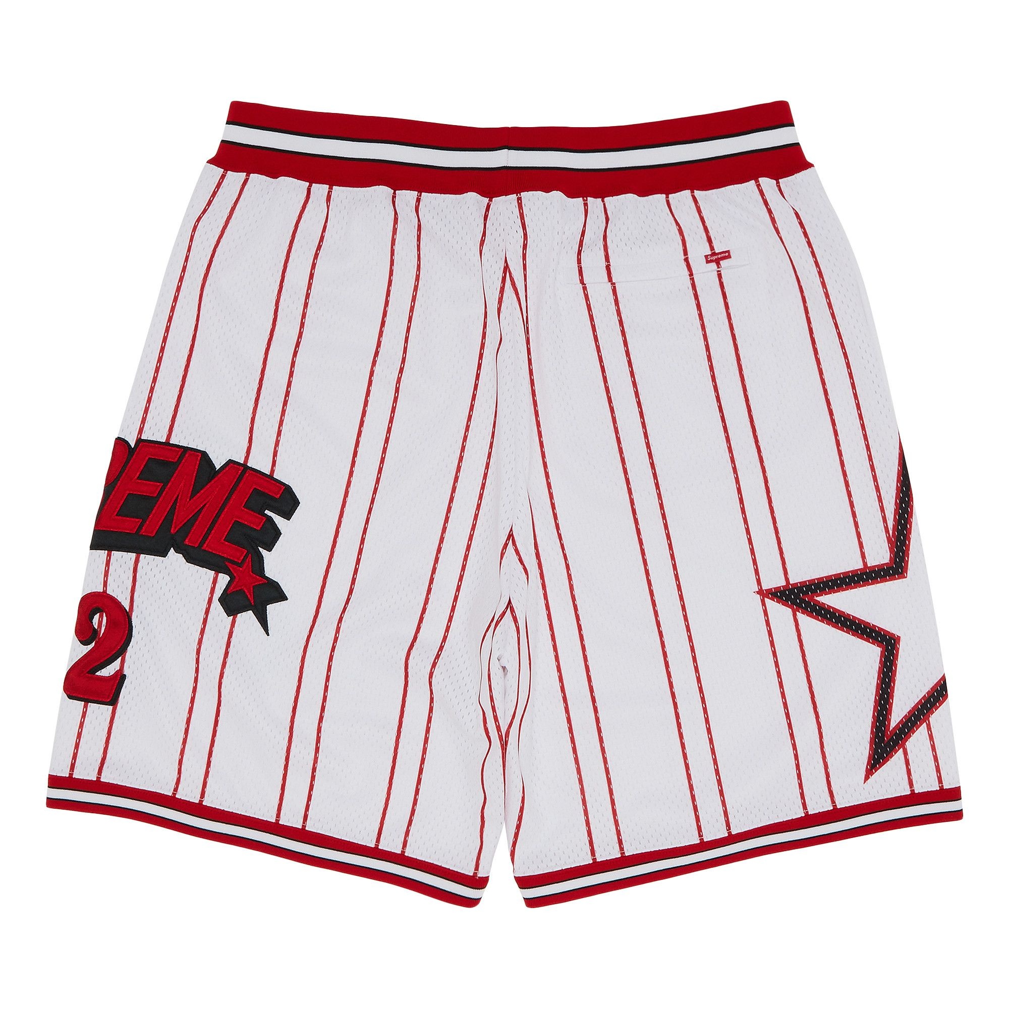 Supreme Star Basketball Short 'White' - 2