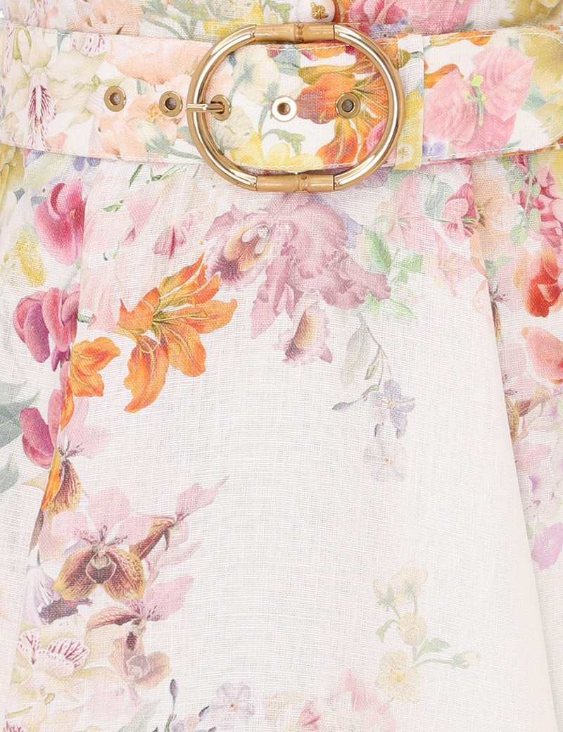 NATURA BUTTONED MINI DRESS 6