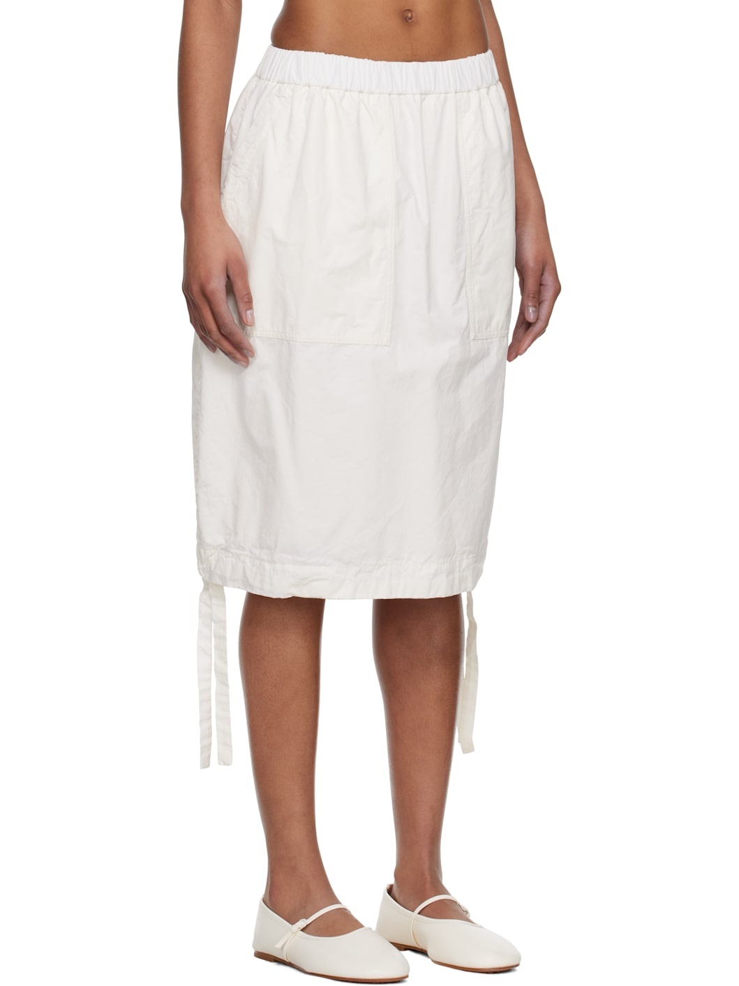 Off-White Balloon Midi Skirt - 2